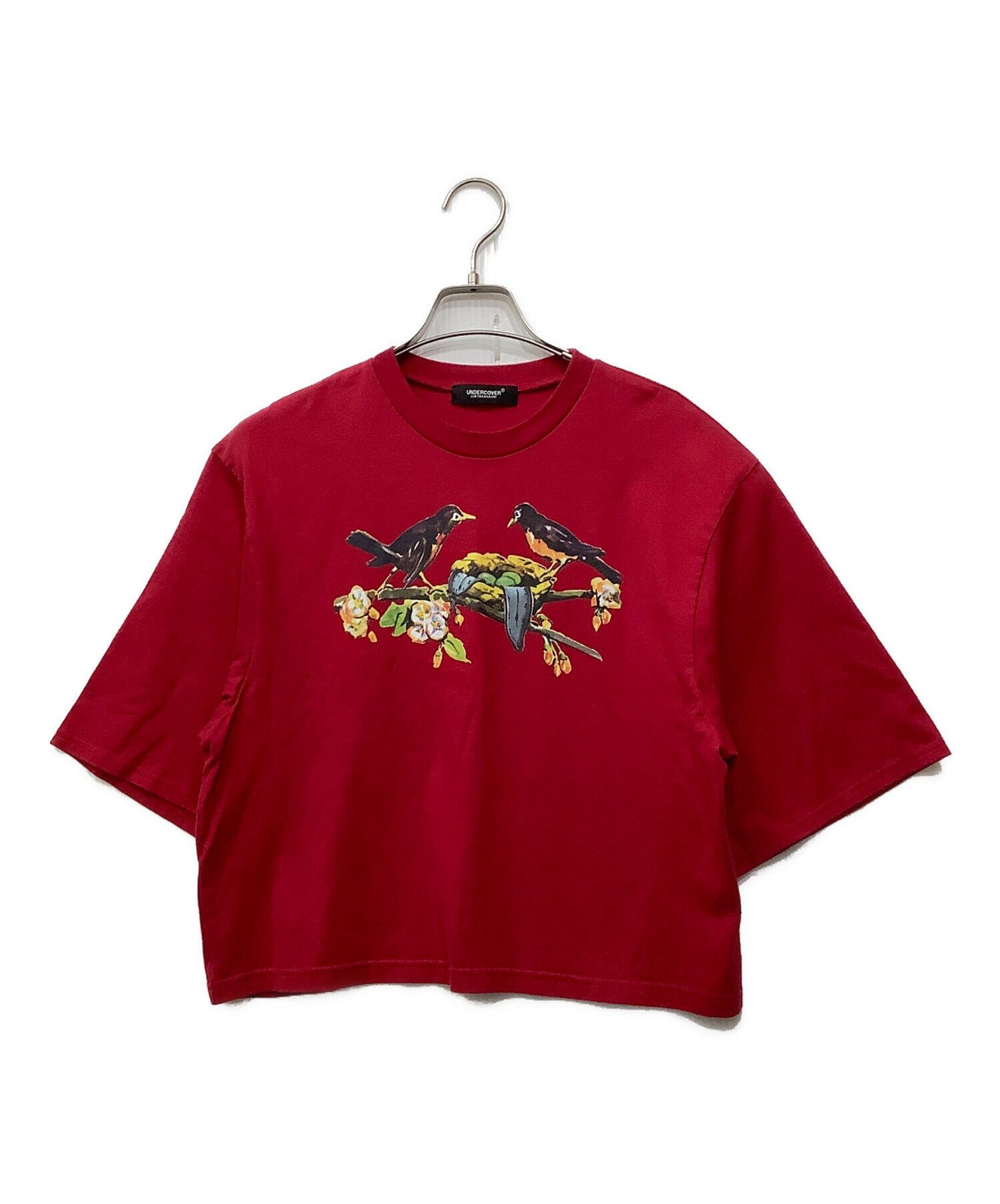 中古・古着通販】UNDERCOVER (アンダーカバー) プリントTシャツ レッド 