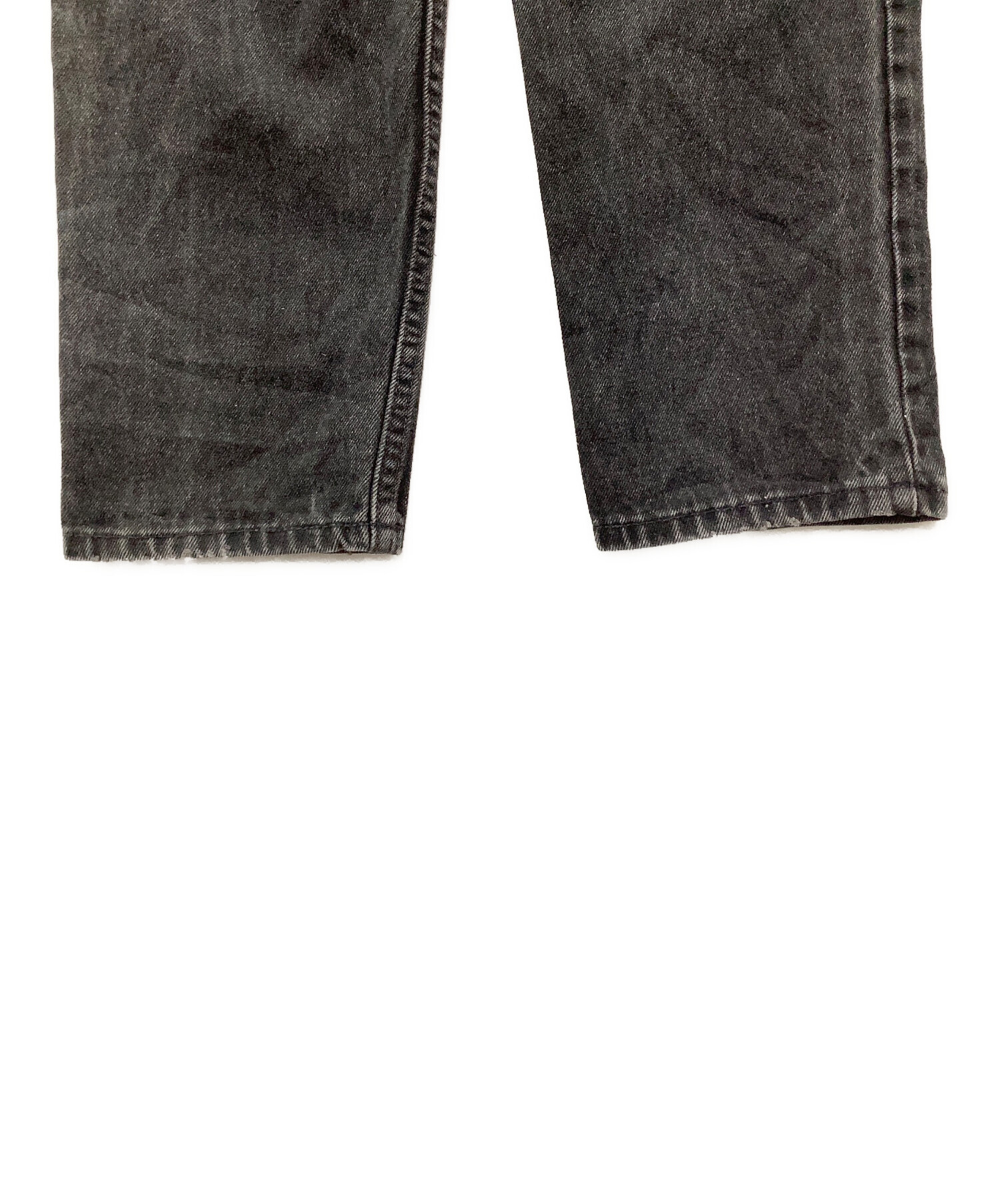中古・古着通販】LEVI'S (リーバイス) デニムパンツ ブラック サイズ:M