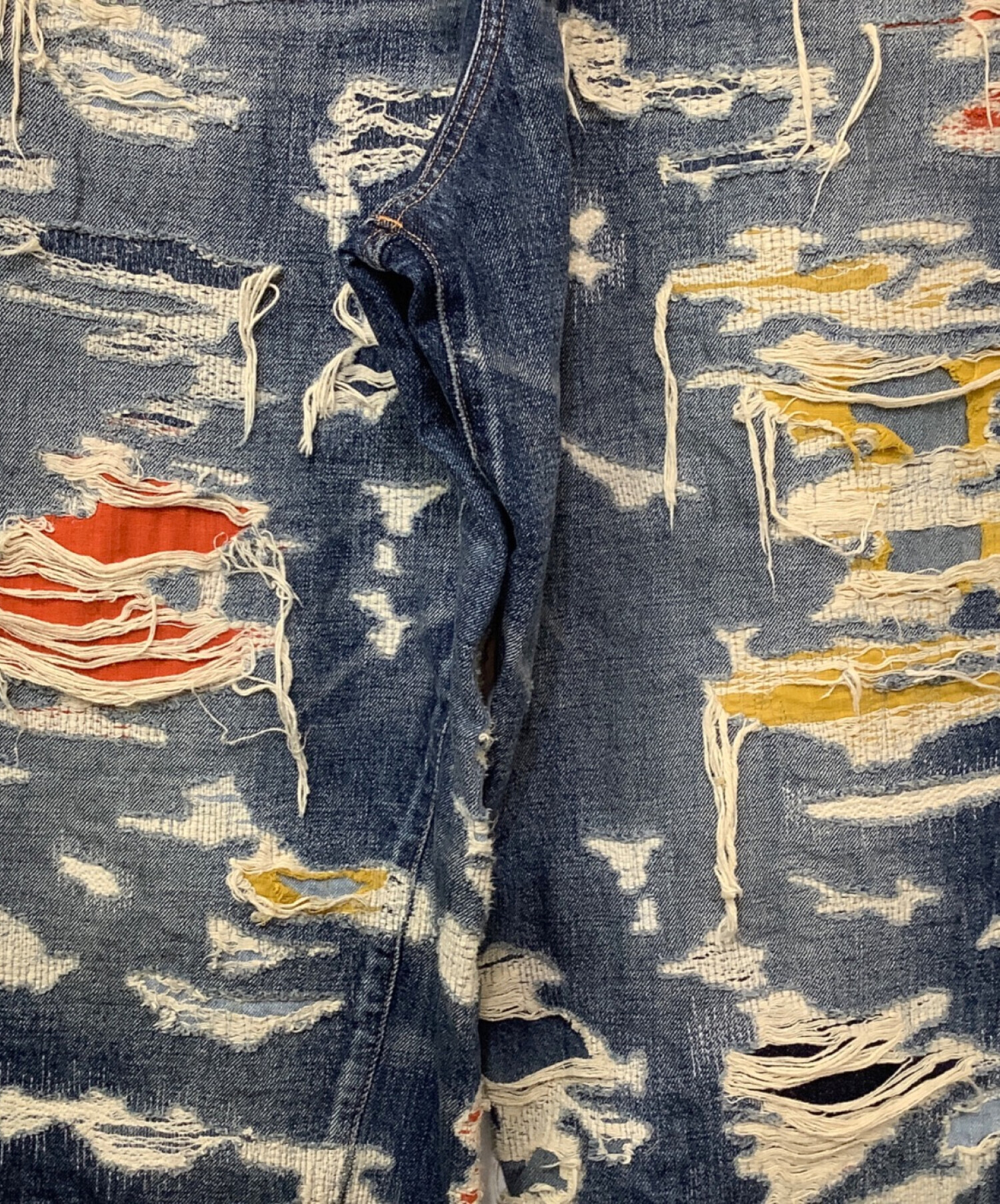 中古・古着通販】B1ARCHIVE (ビーワンアーカイブ) デニムパンツ ブルー