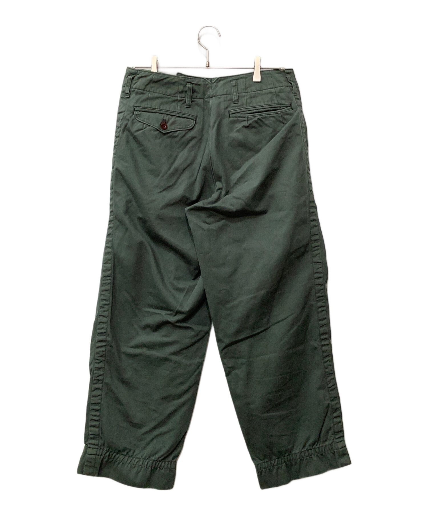 中古・古着通販】KOLOR (カラー) パンツ グリーン サイズ:2｜ブランド 