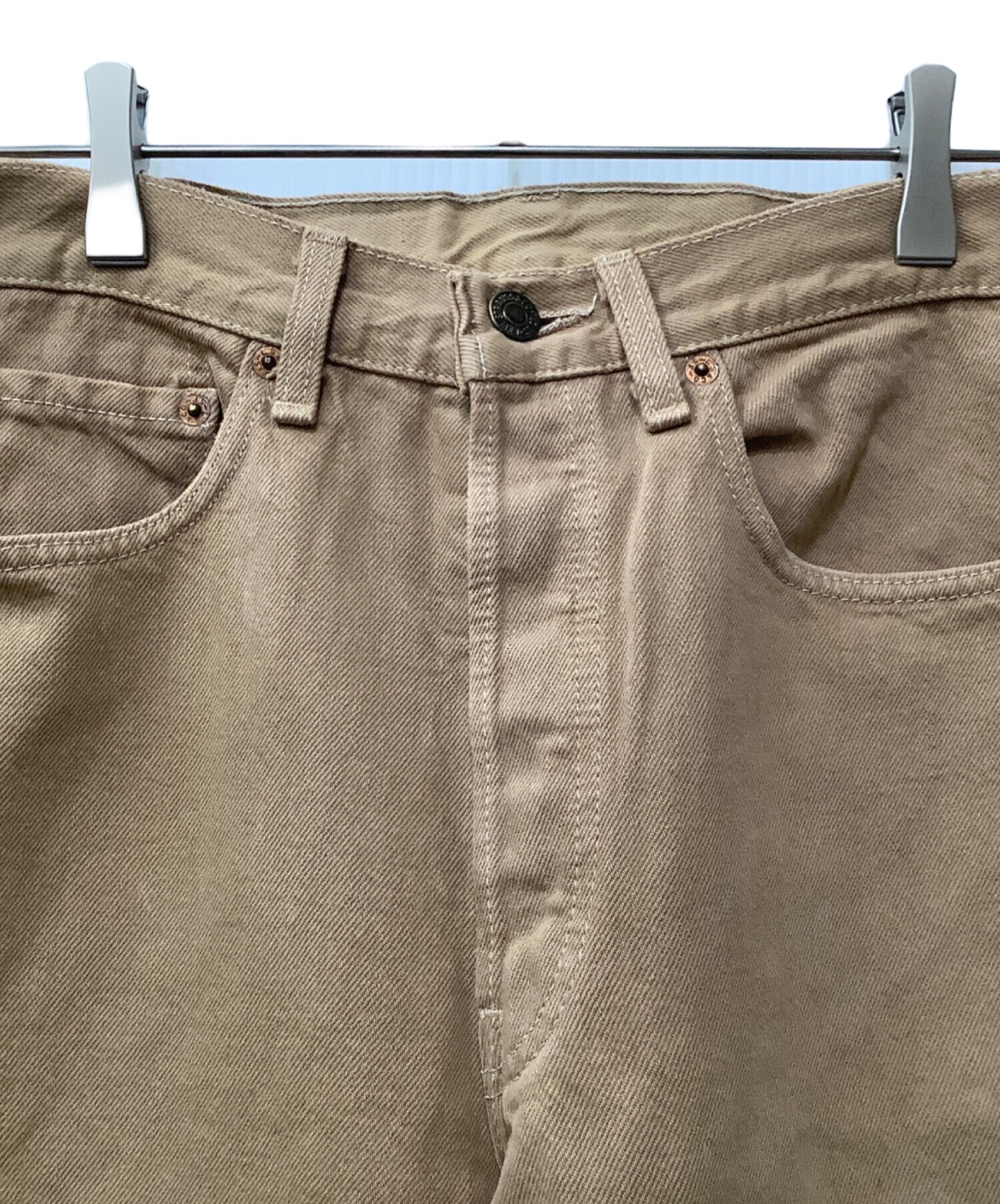 中古・古着通販】LEVI'S (リーバイス) デニムパンツ ブラウン サイズ
