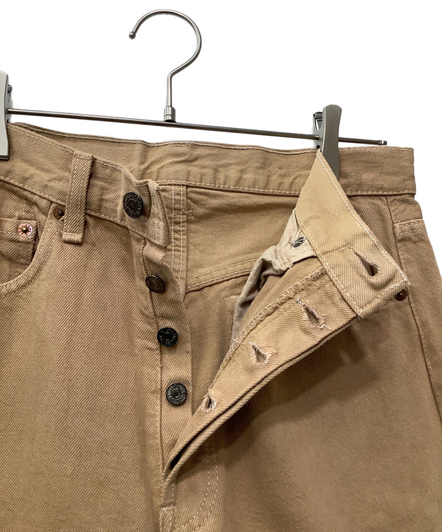 廃盤00s LEVI'S ワイドカーゴデニムパンツ W34 ブラウン Y2K 中古・古着通販】LEVI'S (リーバイス) デニムパンツ ブラウン サイズ