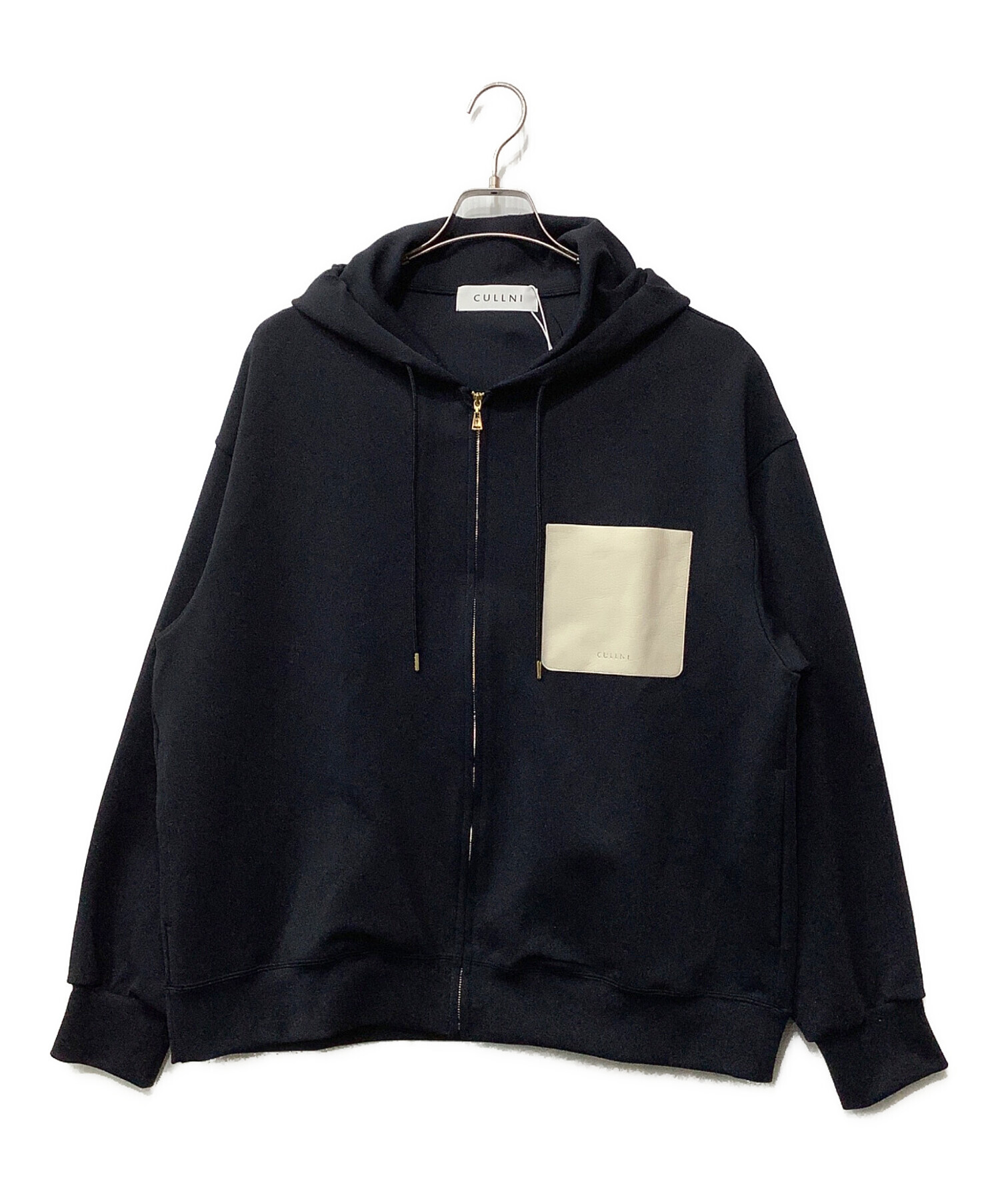 中古・古着通販】CULLNI (クルニ) ジップパーカー ネイビー サイズ:1