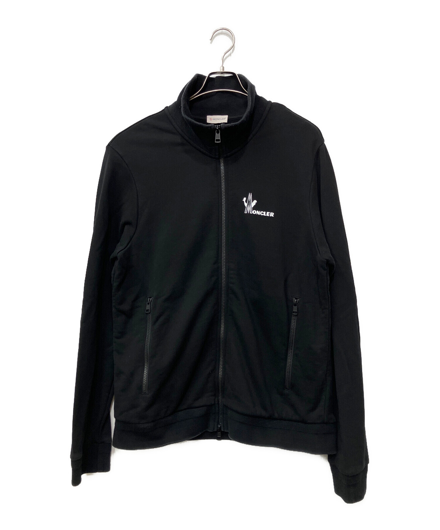 中古・古着通販】MONCLER (モンクレール) ジャケット ブラック 中古・古着通販】MONCLER (モンクレール) ジャケット ブラック