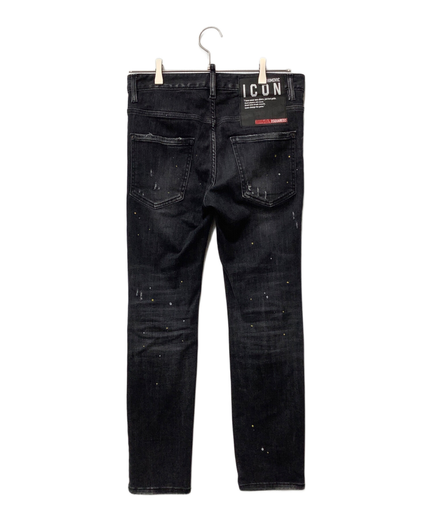 中古・古着通販】DSQUARED2 (ディースクエアード) デニムパンツ ブルー 