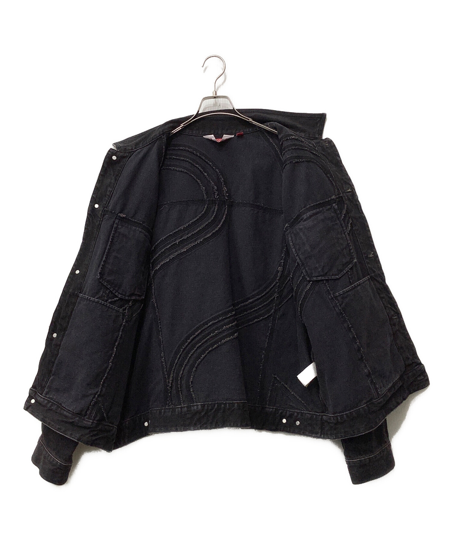 中古・古着通販】Supreme (シュプリーム) デニムジャケット ブラック