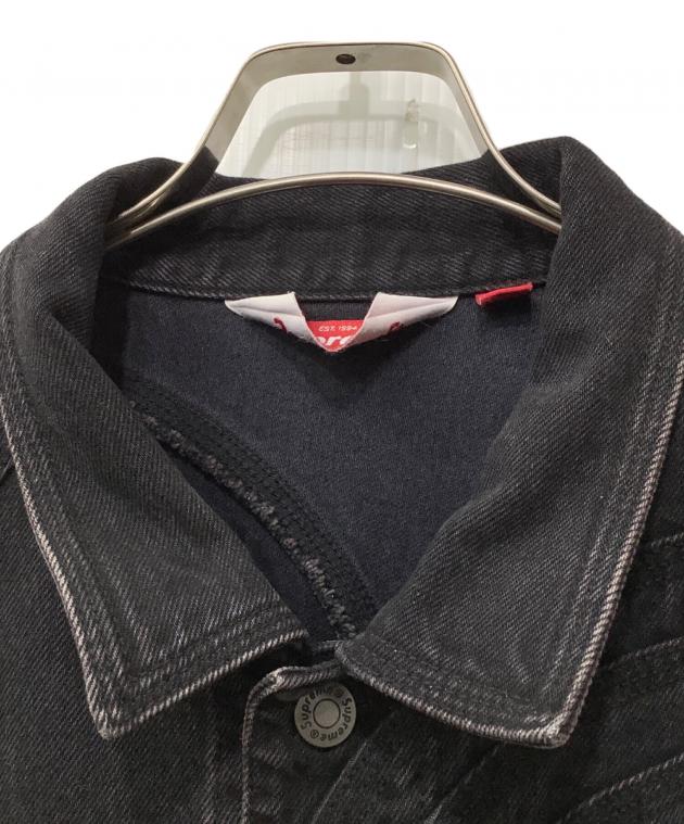 中古・古着通販】Supreme (シュプリーム) デニムジャケット ブラック