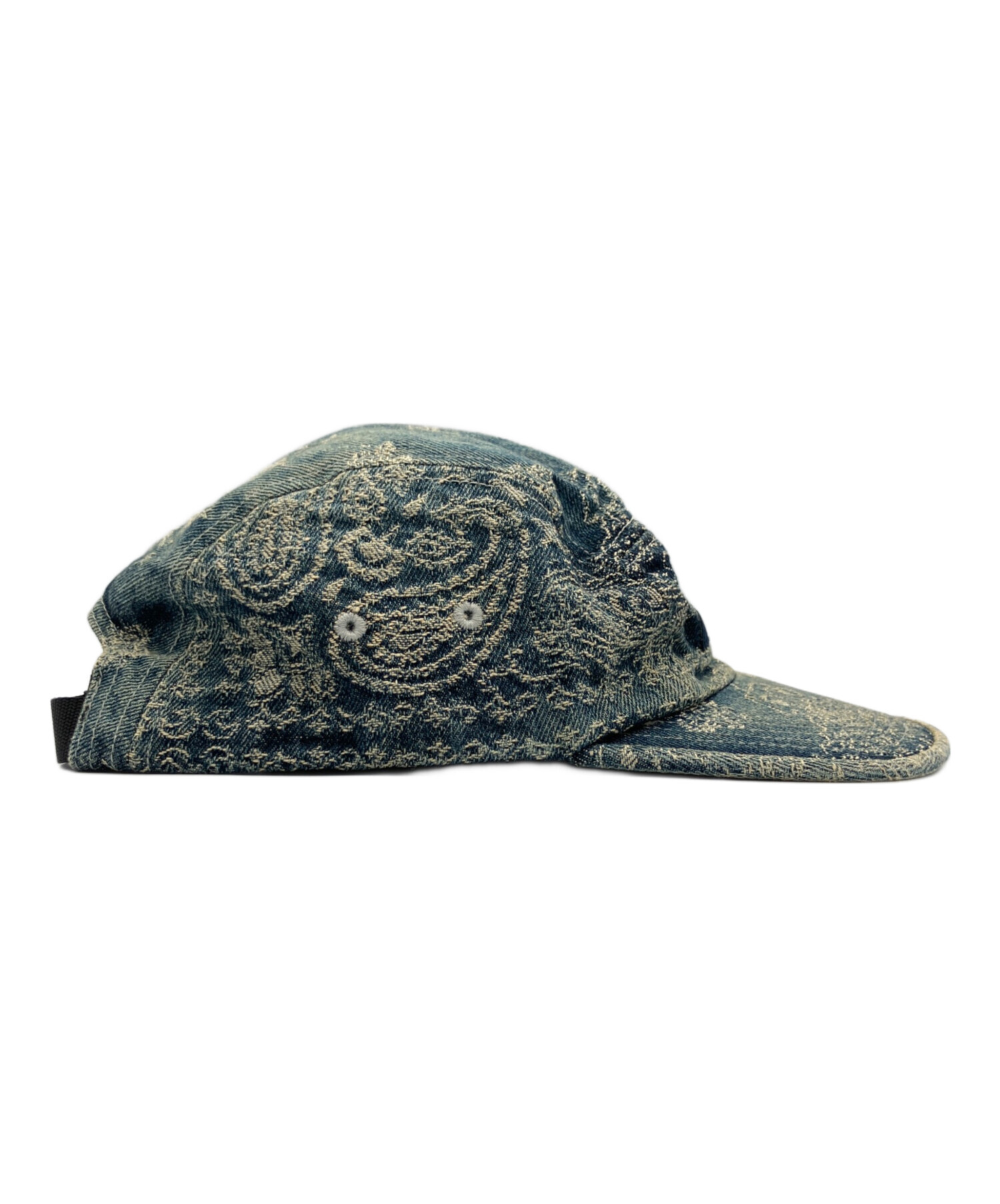 シュプリーム supreme キャップ　インディゴ 中古・古着通販】Supreme (シュプリーム) キャップ インディゴ