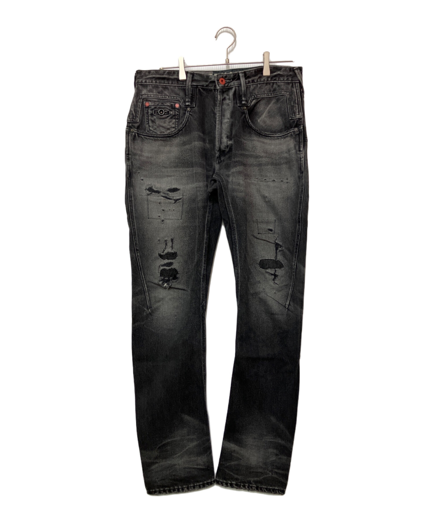 中古・古着通販】Denham (デンハム) デニムパンツ ブラック サイズ:W31