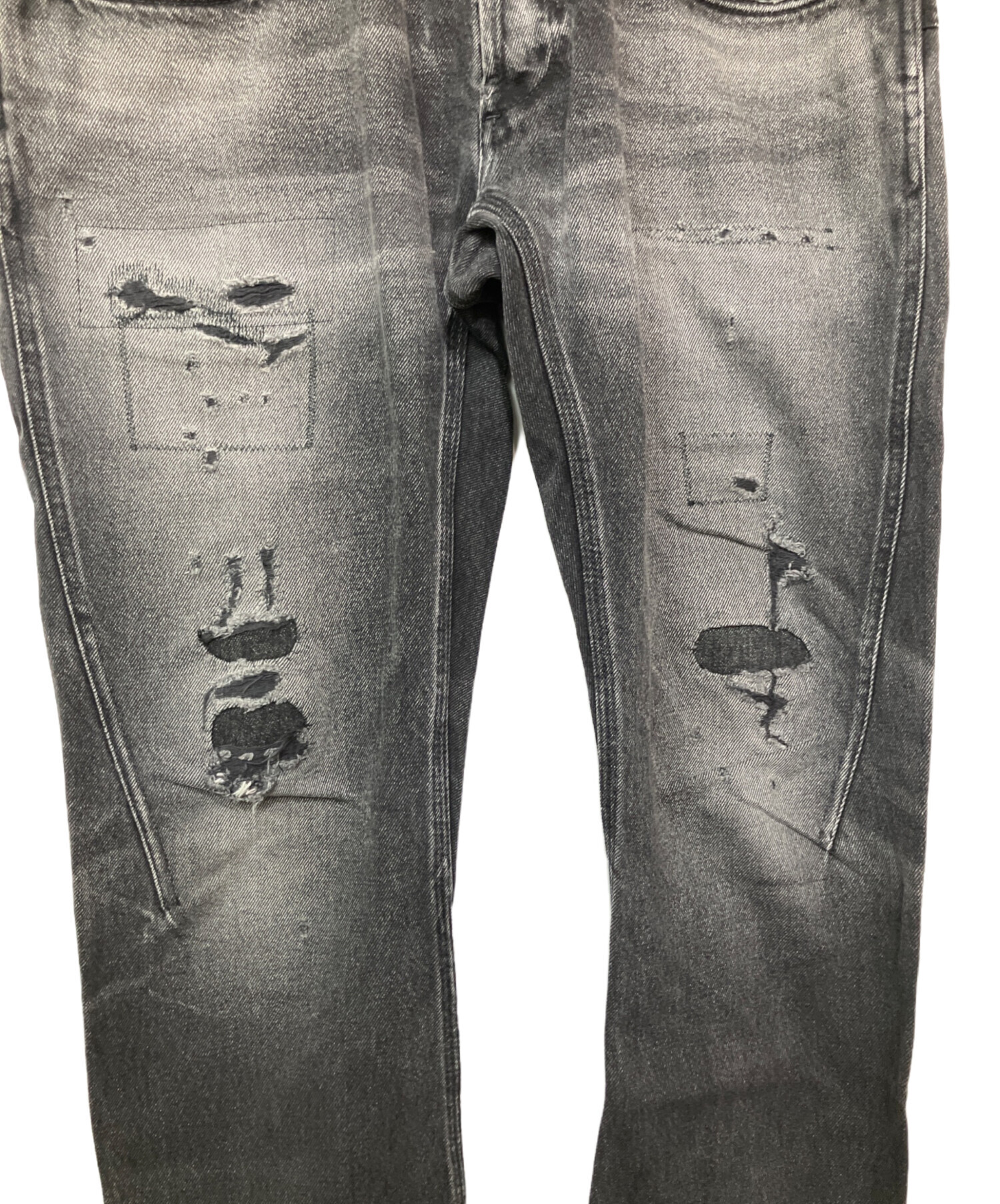 中古・古着通販】Denham (デンハム) デニムパンツ ブラック サイズ:W31