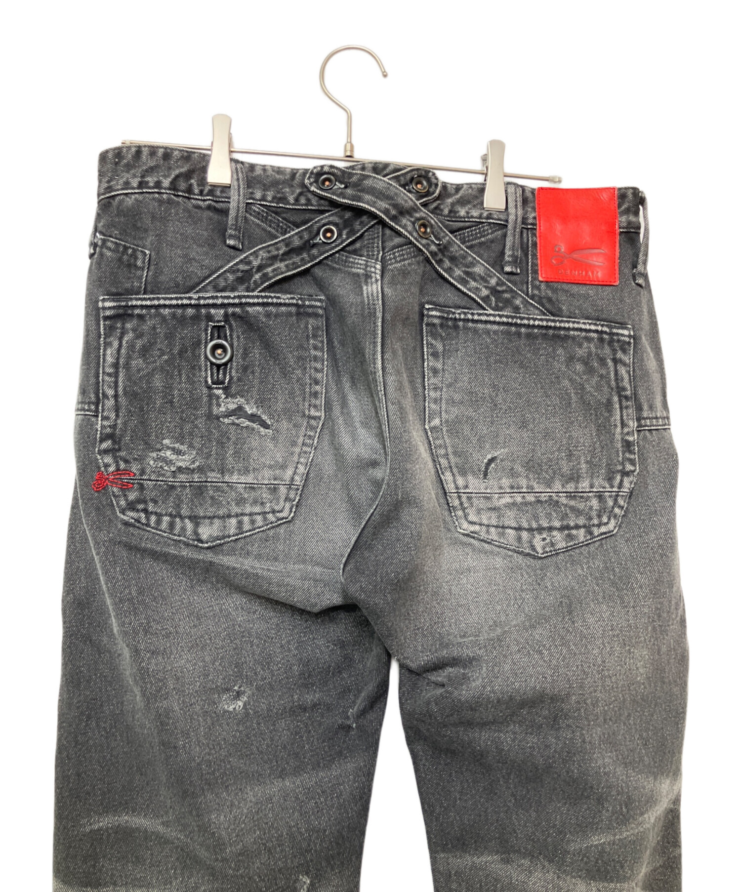 中古・古着通販】Denham (デンハム) デニムパンツ ブラック サイズ:W31