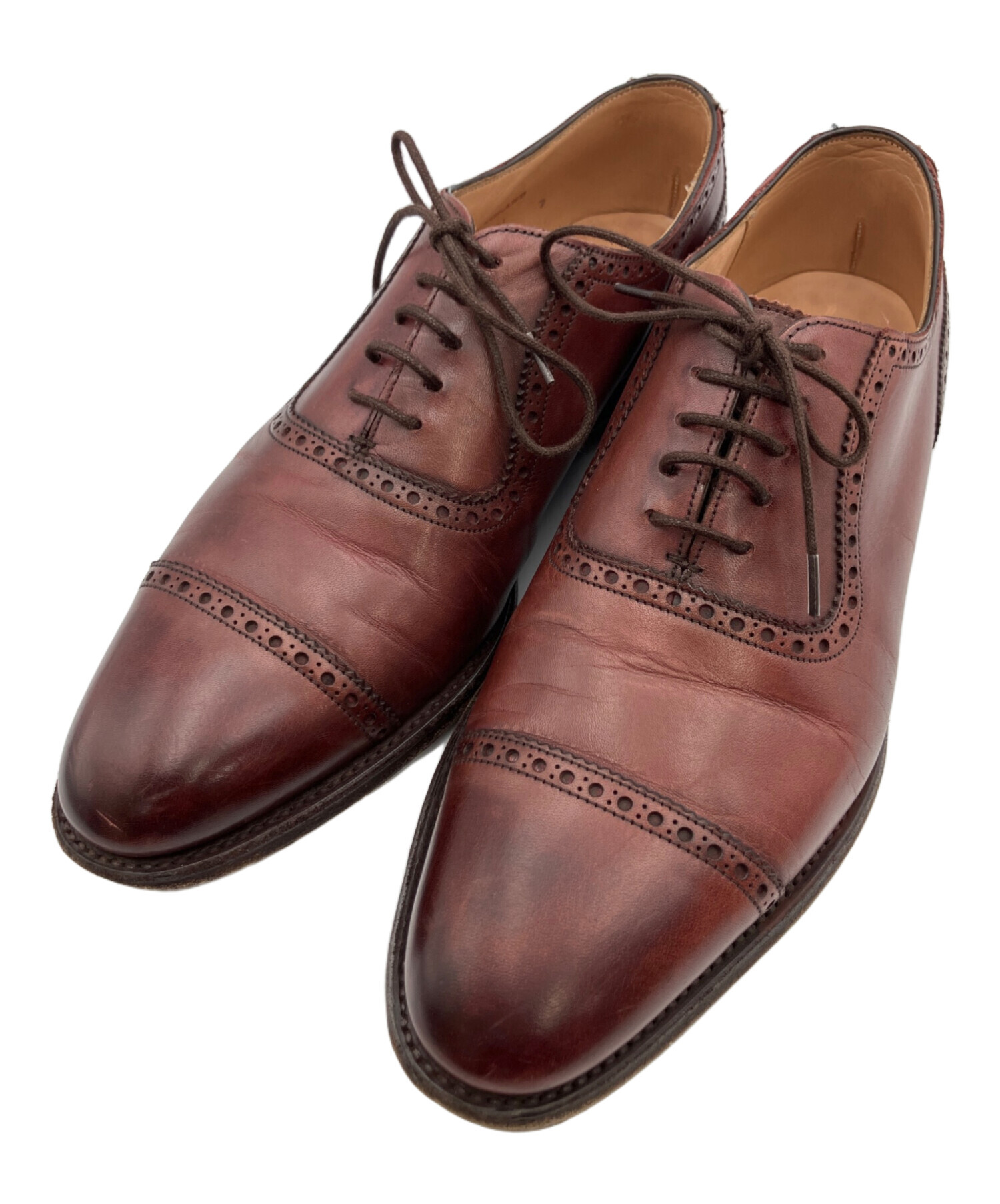 中古・古着通販】Joseph Cheaney (ジョセフチーニー) パンチドキャップ