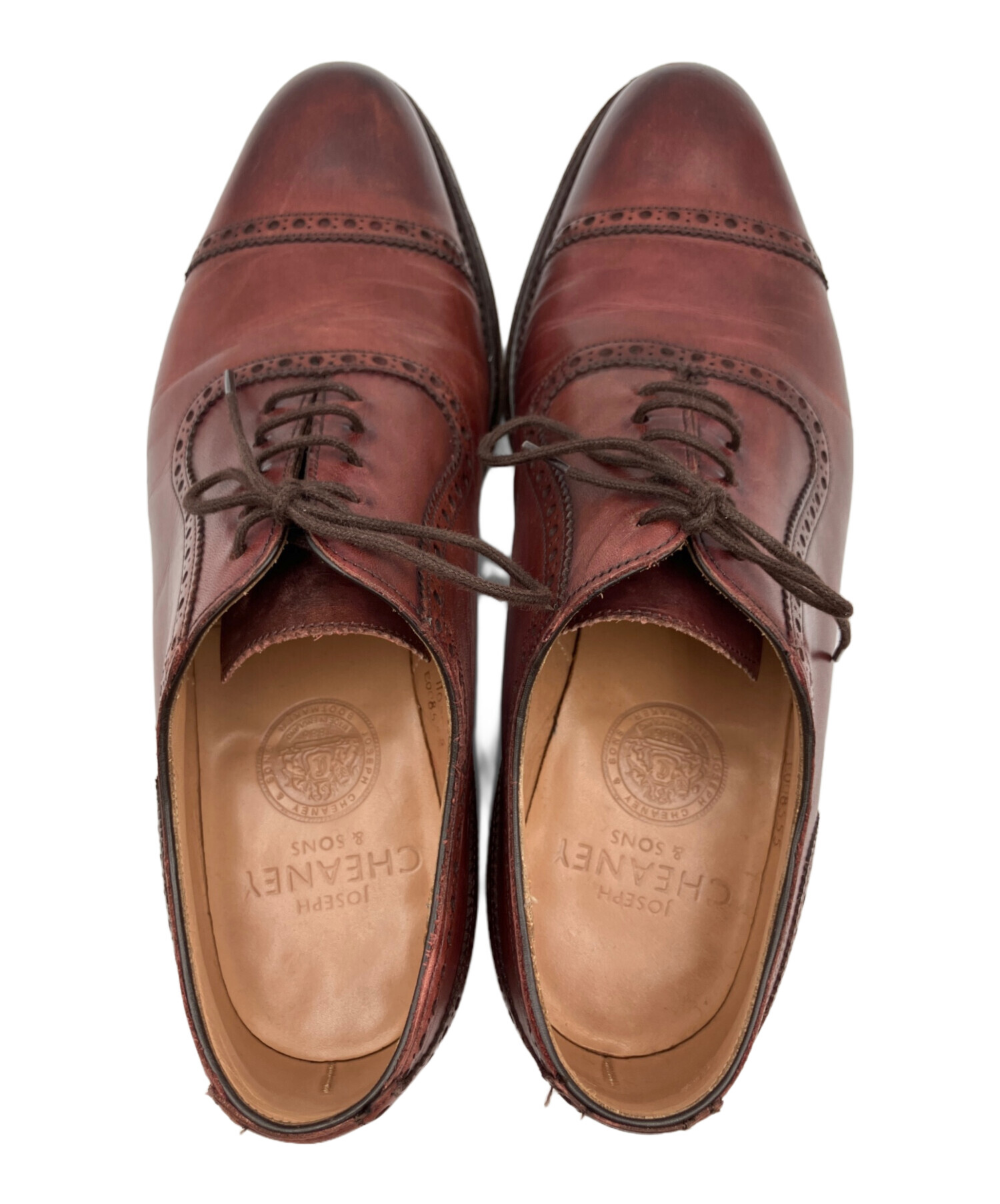 中古・古着通販】Joseph Cheaney (ジョセフチーニー) パンチドキャップ 