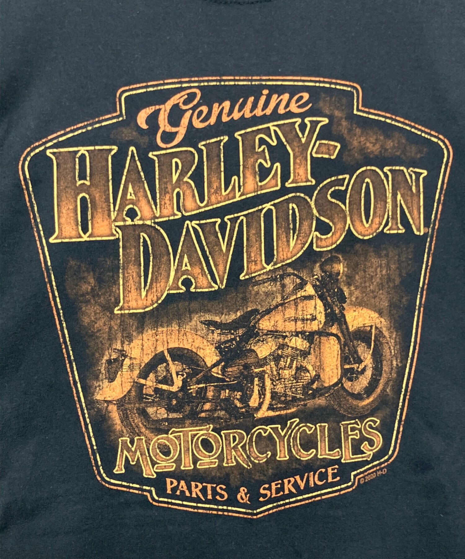 中古・古着通販】HARLEY-DAVIDSON (ハーレーダビッドソン) プリントT