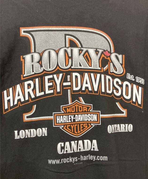 中古・古着通販】HARLEY-DAVIDSON (ハーレーダビッドソン) プリントT