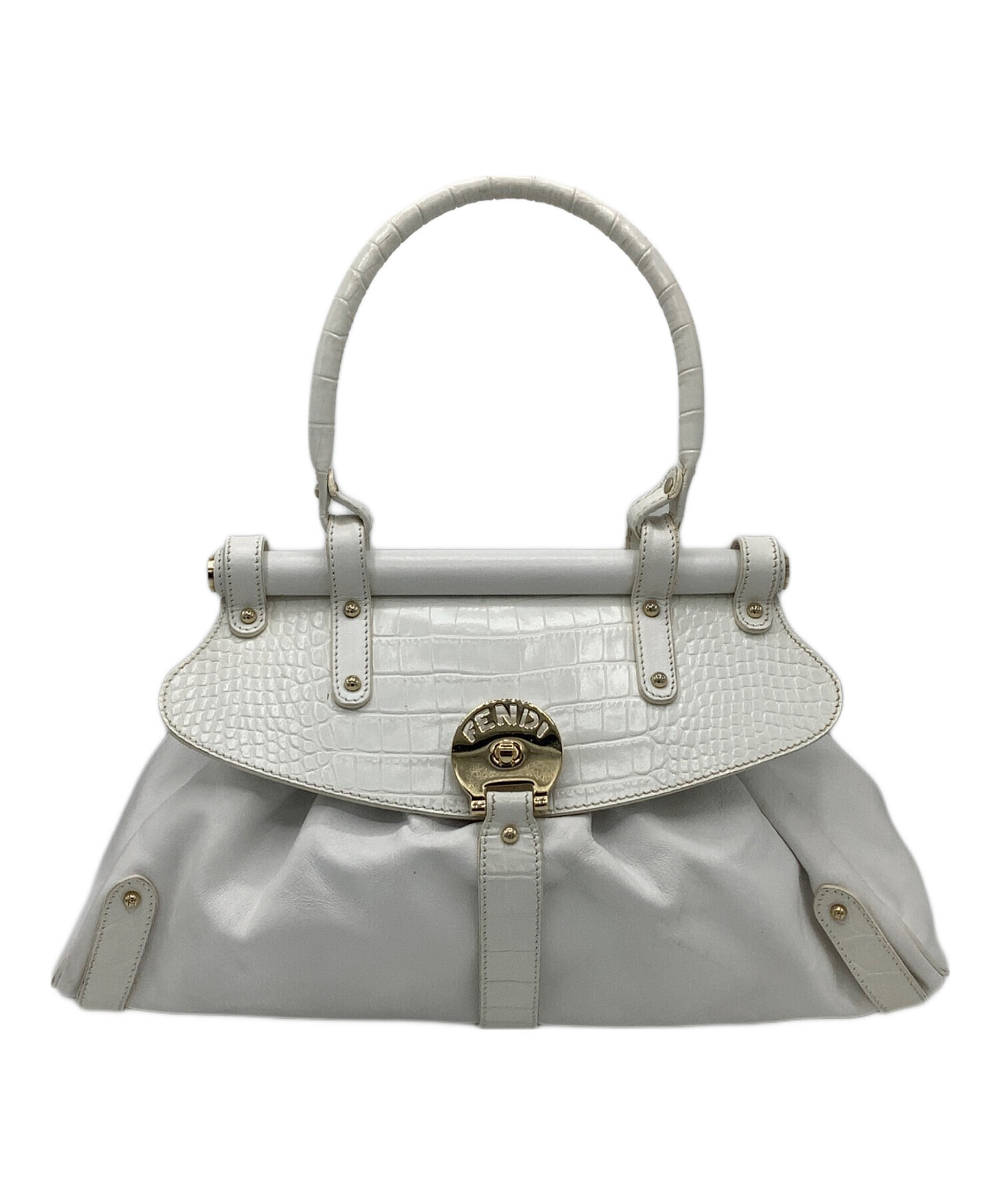 中古・古着通販】FENDI (フェンディ) ボルサマジック ハンドバッグ 