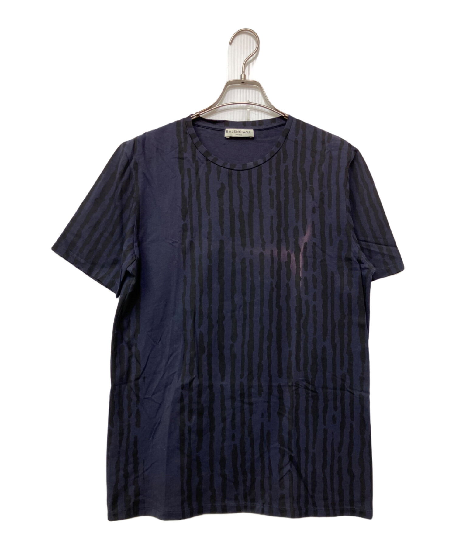バレンシアガ BALENCIAGA 半袖Tシャツ サイズS 612966TLV03 - 白×黒