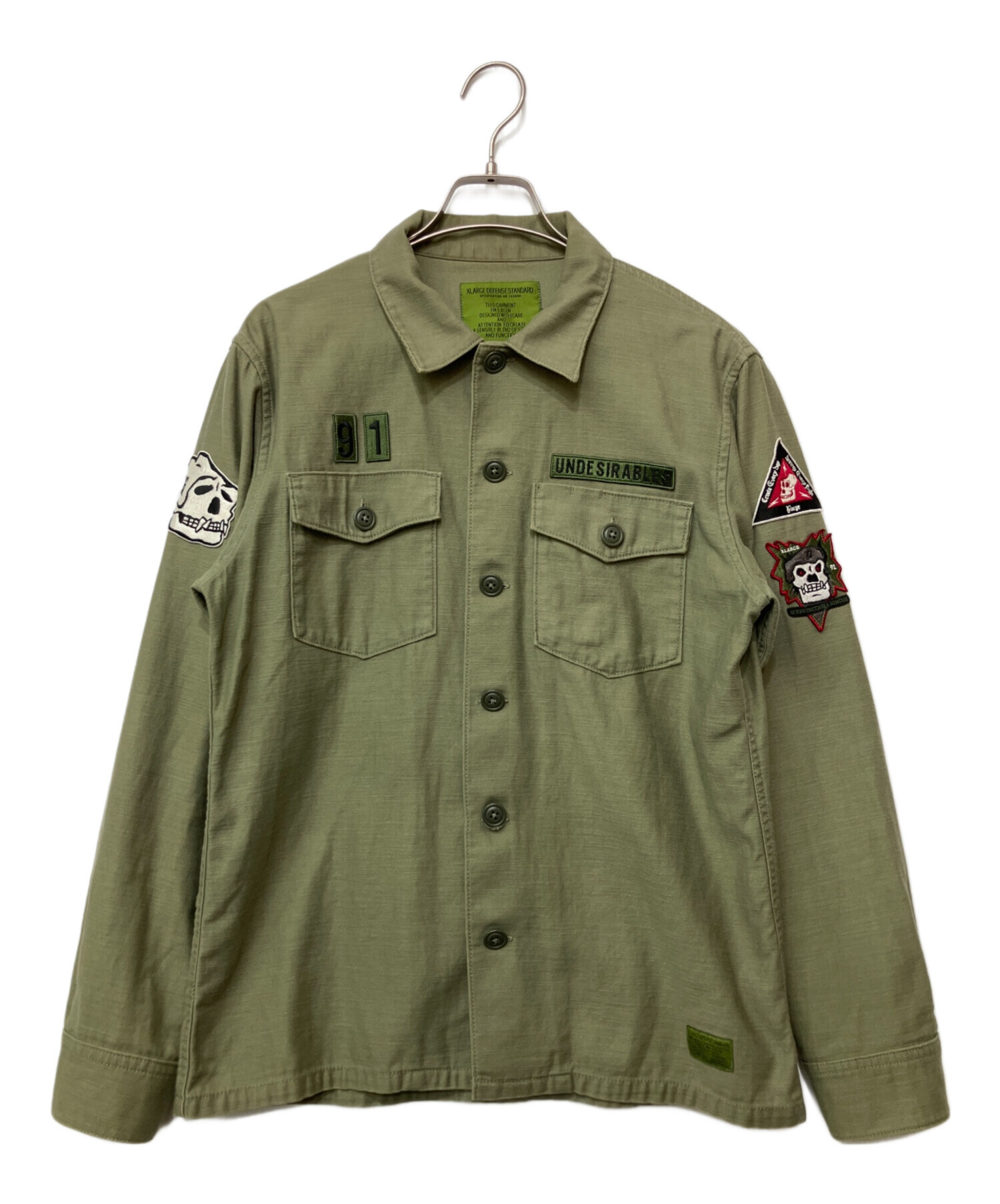 中古・古着通販】X-LARGE (エクストララージ) ミリタリージャケット