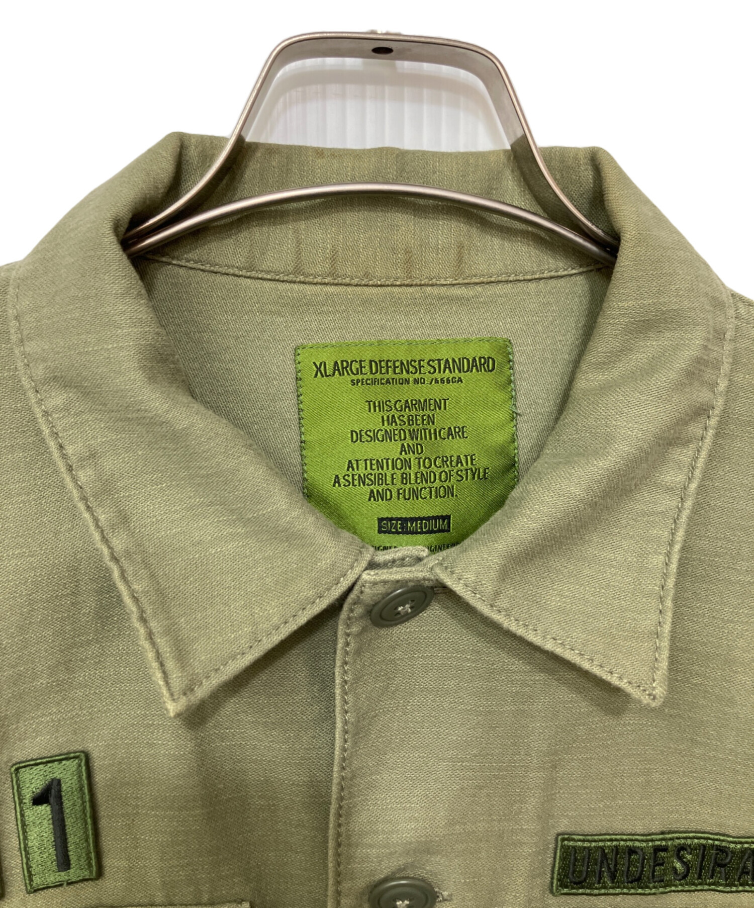 中古・古着通販】X-LARGE (エクストララージ) ミリタリージャケット