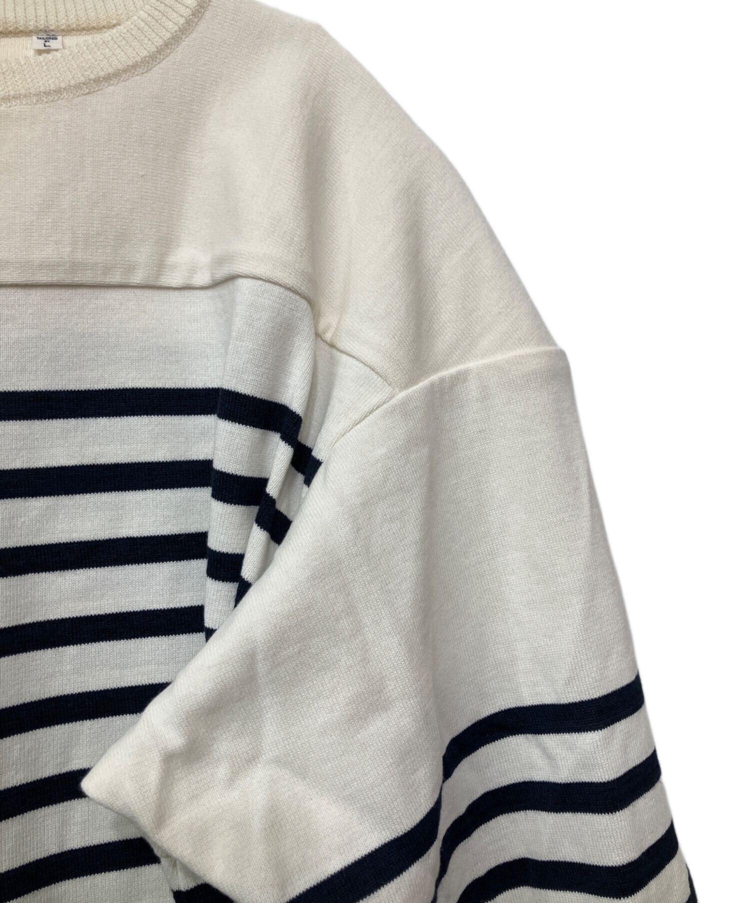 中古・古着通販】nanamica (ナナミカ) ニット ベージュ サイズ:L 