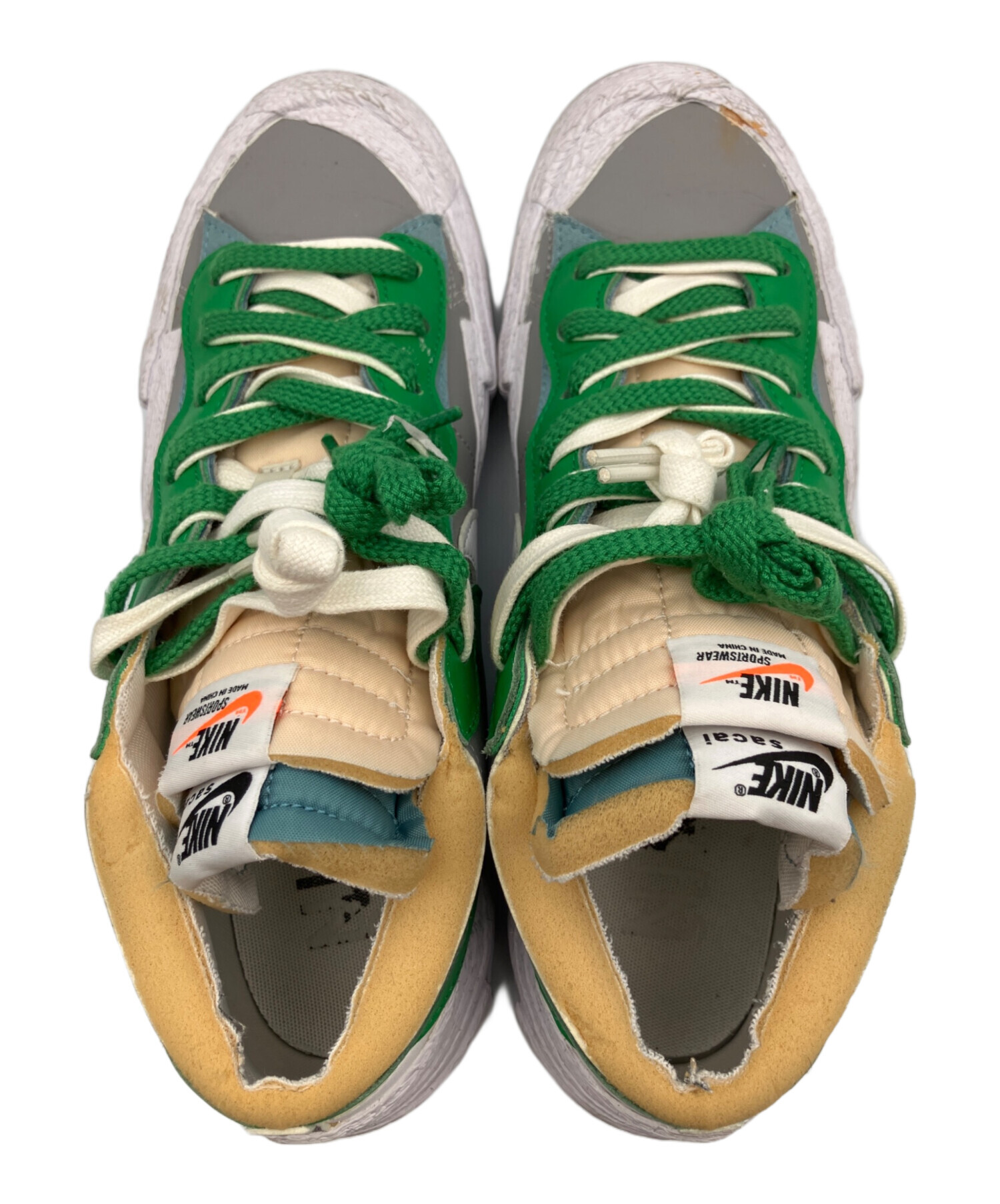 中古・古着通販】NIKE (ナイキ) sacai (サカイ) スニーカー グレー 