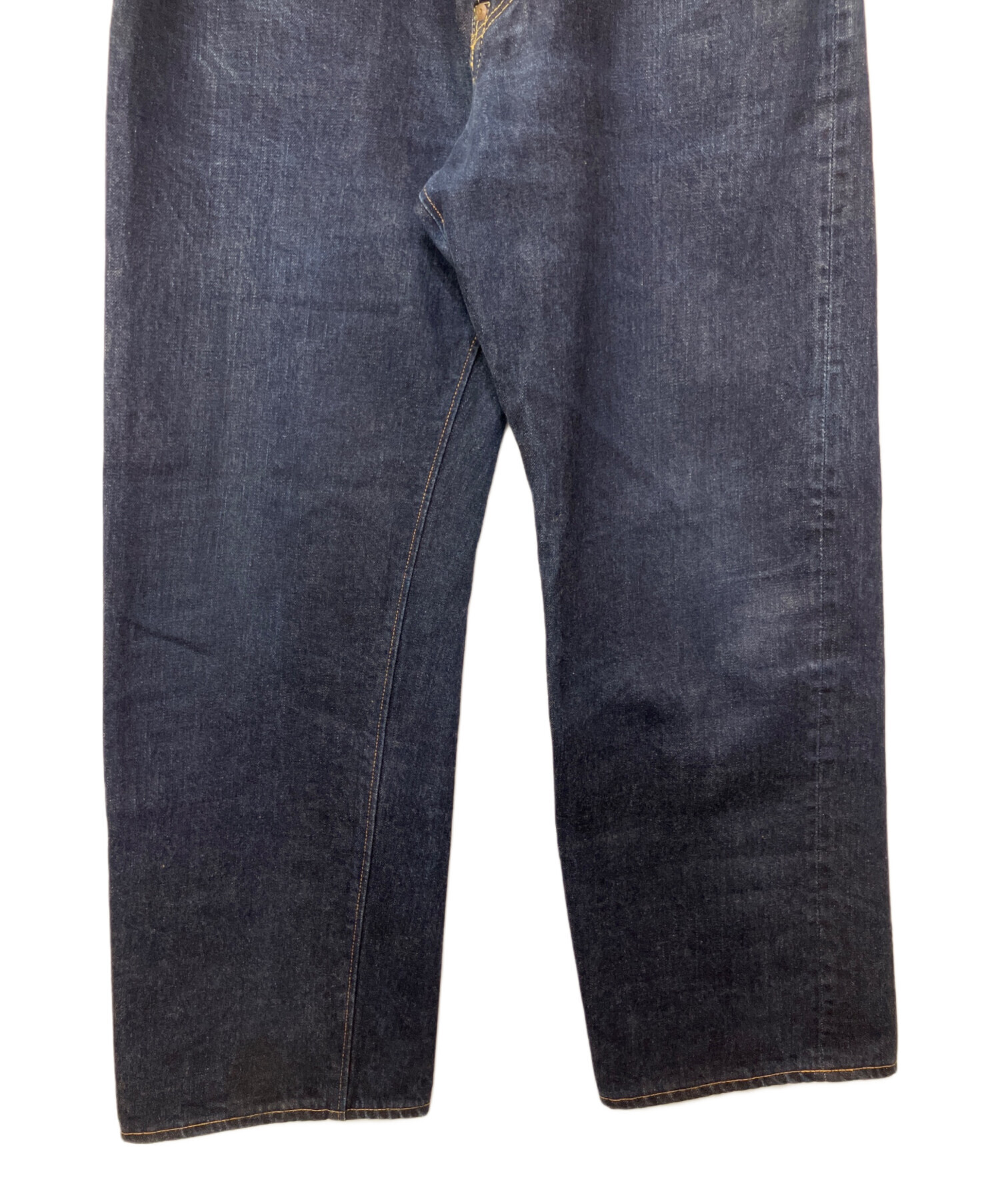 ATLAST CO. ストレートデニム W34 中古・古着通販】ATLAST & CO (アットラスト) デニムパンツ インディゴ