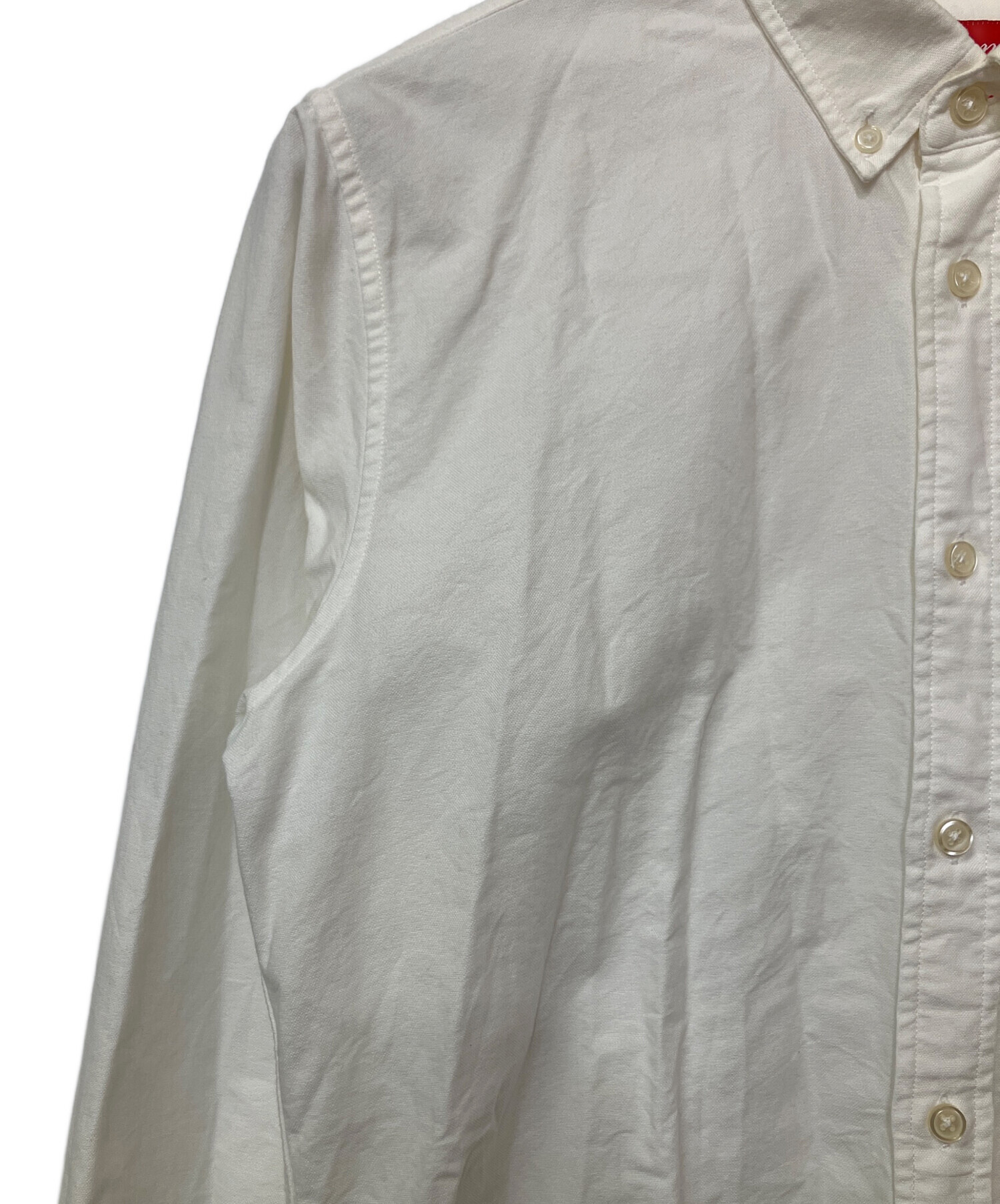 中古・古着通販】Supreme (シュプリーム) 長袖シャツ ホワイト サイズ