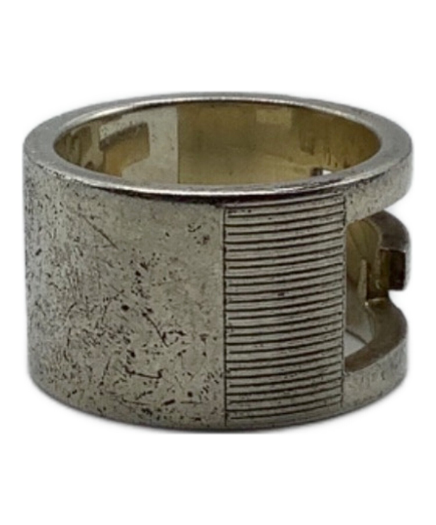 中古・古着通販】GUCCI (グッチ) ブランデットG リング サイズ:10