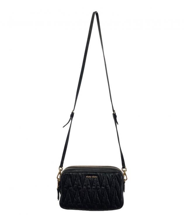 中古・古着通販】MIU MIU (ミュウミュウ) マテラッセ ショルダーバッグ 中古・古着通販】MIU MIU (ミュウミュウ) マテラッセ ショルダーバッグ