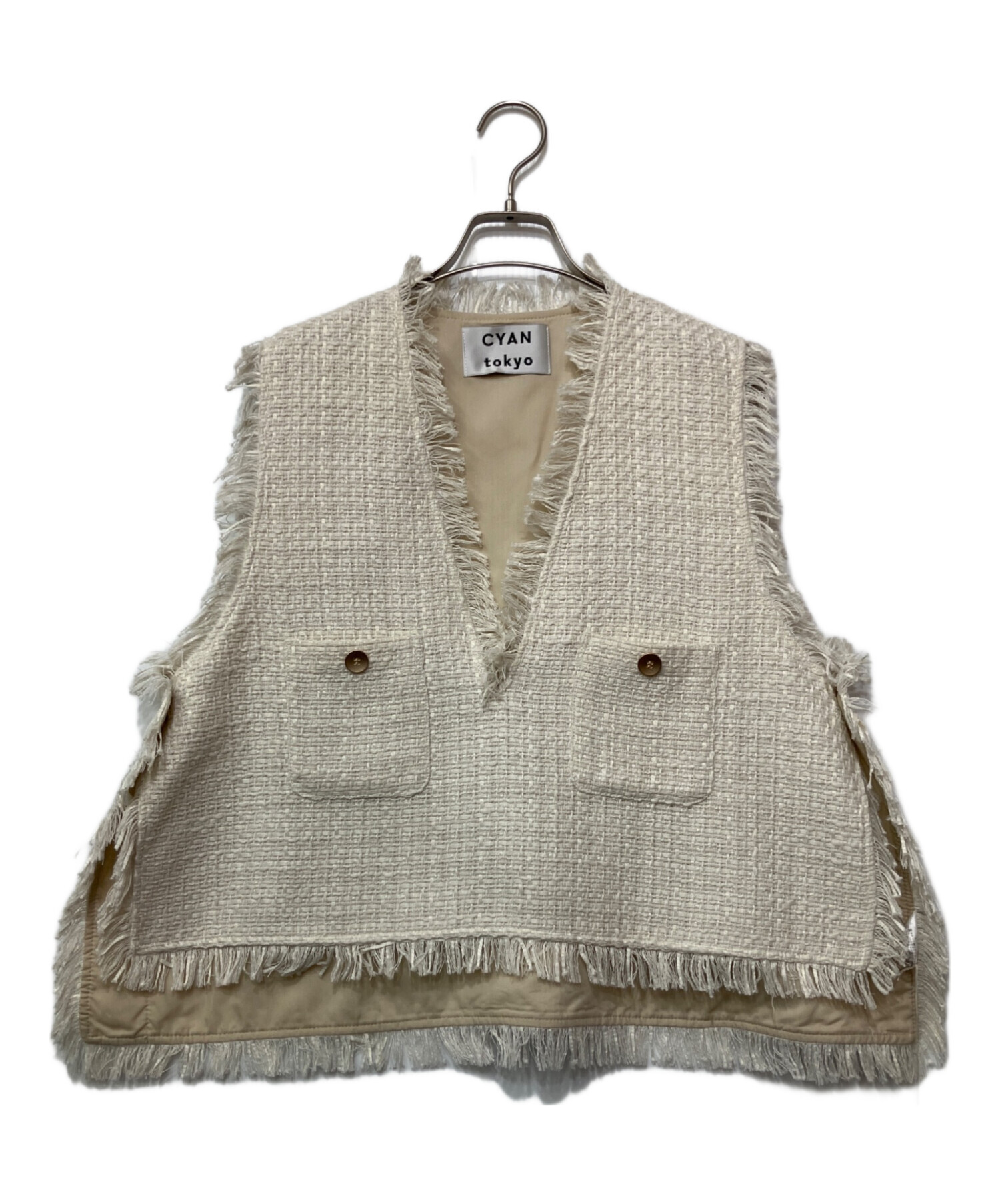 中古・古着通販】CYAN TOKYO (シアン トーキョー) バックオーバー