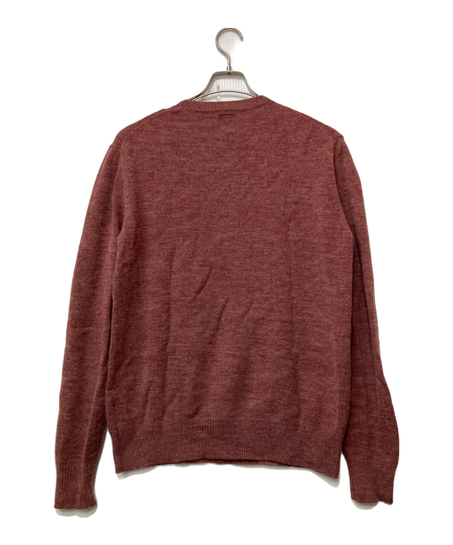 Stussy ブラウン クルーネックニット 中古・古着通販】stussy (ステューシー) ニット ブラウン サイズ:M