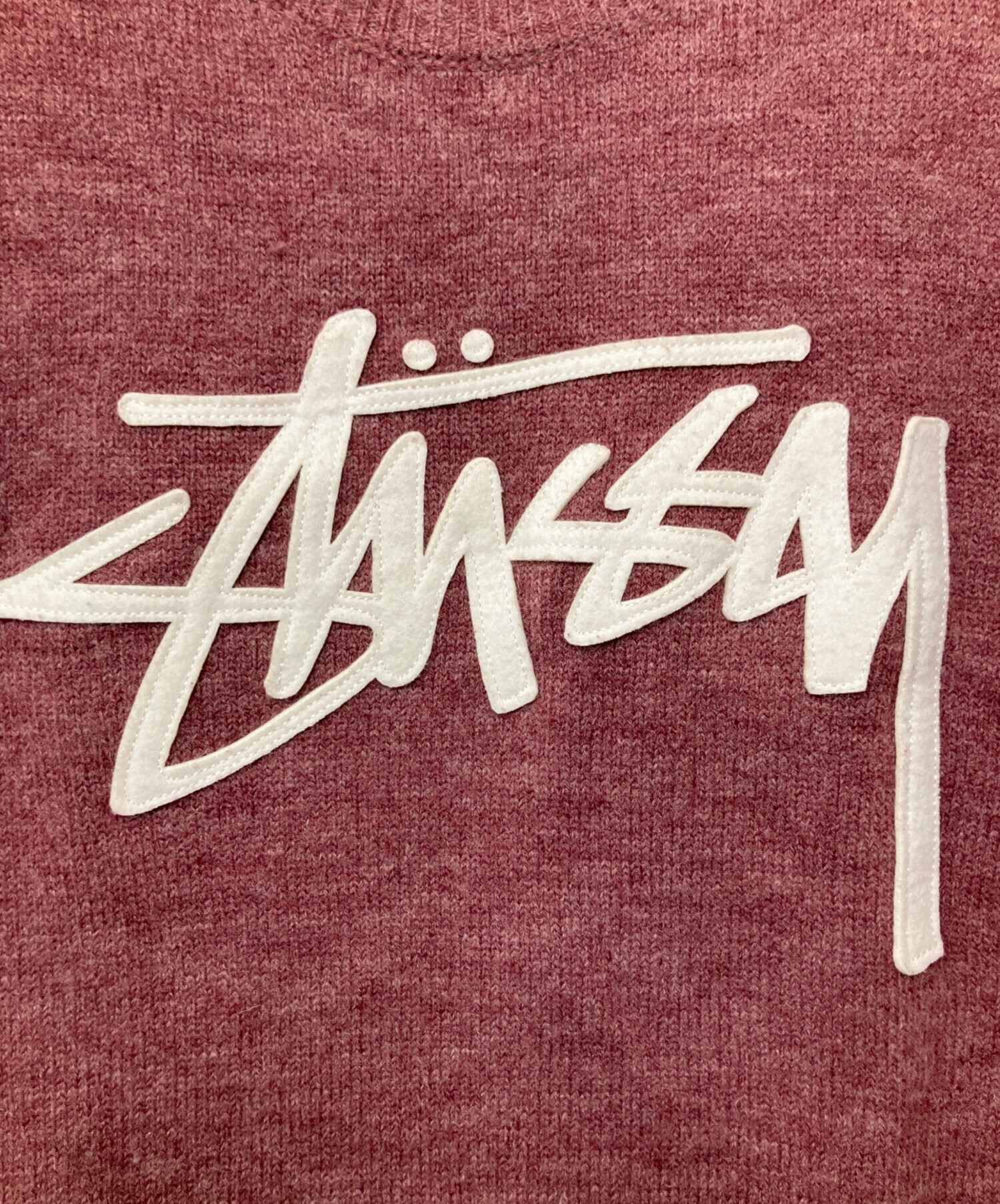 中古・古着通販】stussy (ステューシー) ニット ブラウン サイズ:M