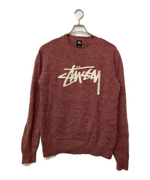 Stussy ブラウン クルーネックニット Stussy ブラウン クルーネックニット ブラウン（茶色）系 M STUSSY