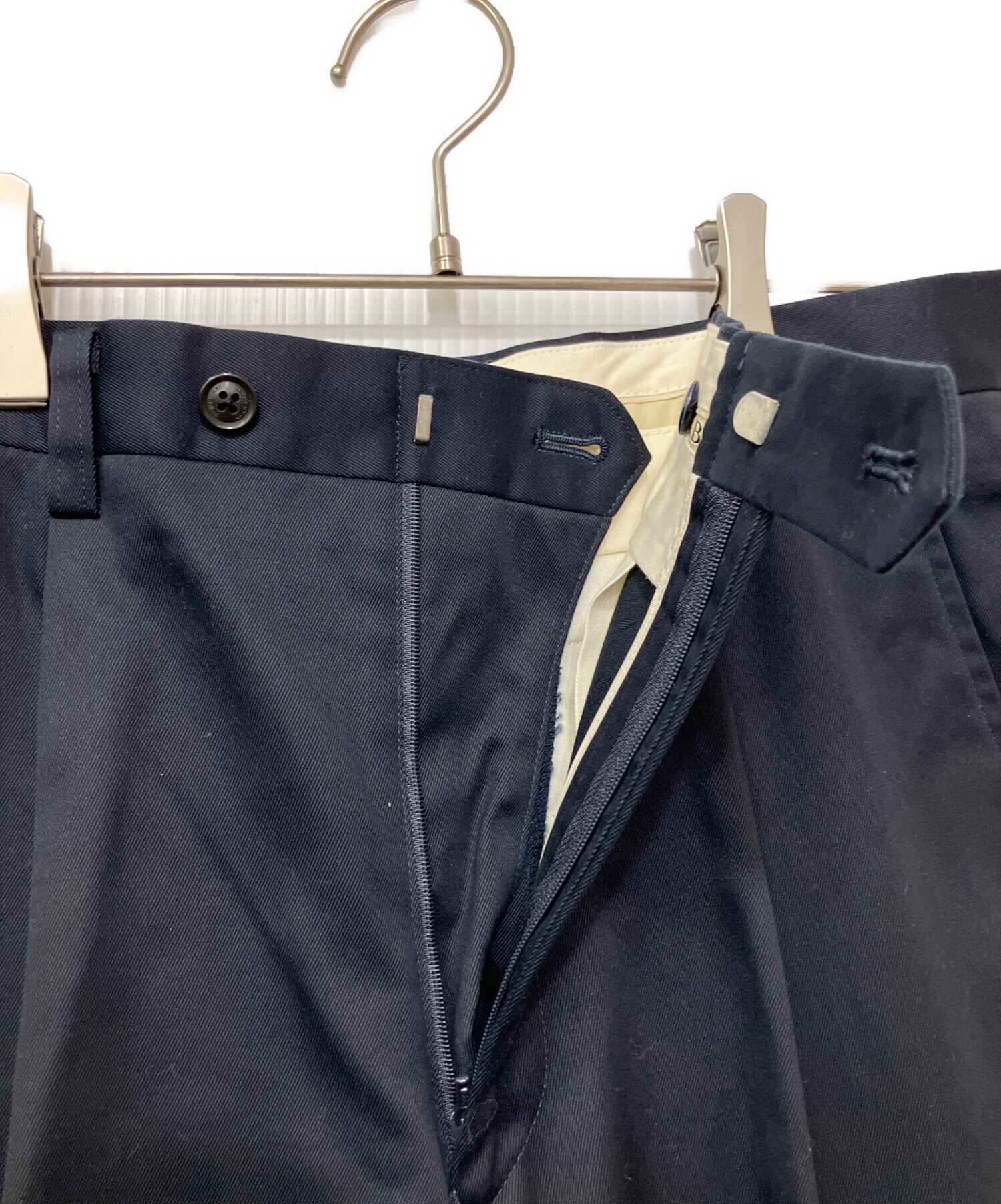 中古・古着通販】BURBERRY (バーバリー) パンツ ネイビー サイズ:L
