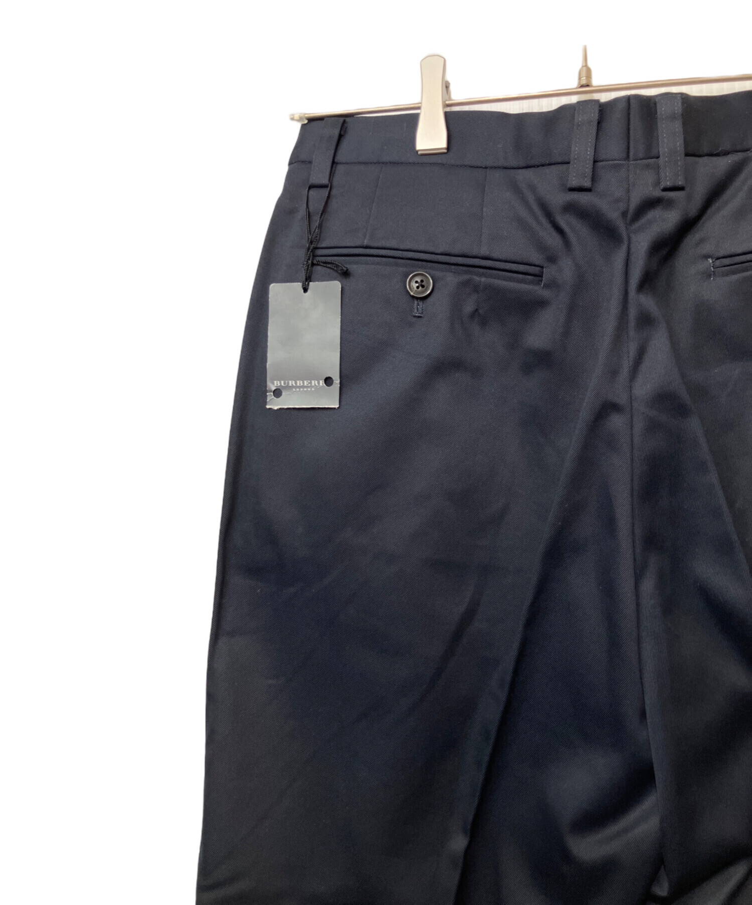 中古・古着通販】BURBERRY (バーバリー) パンツ ネイビー サイズ:L