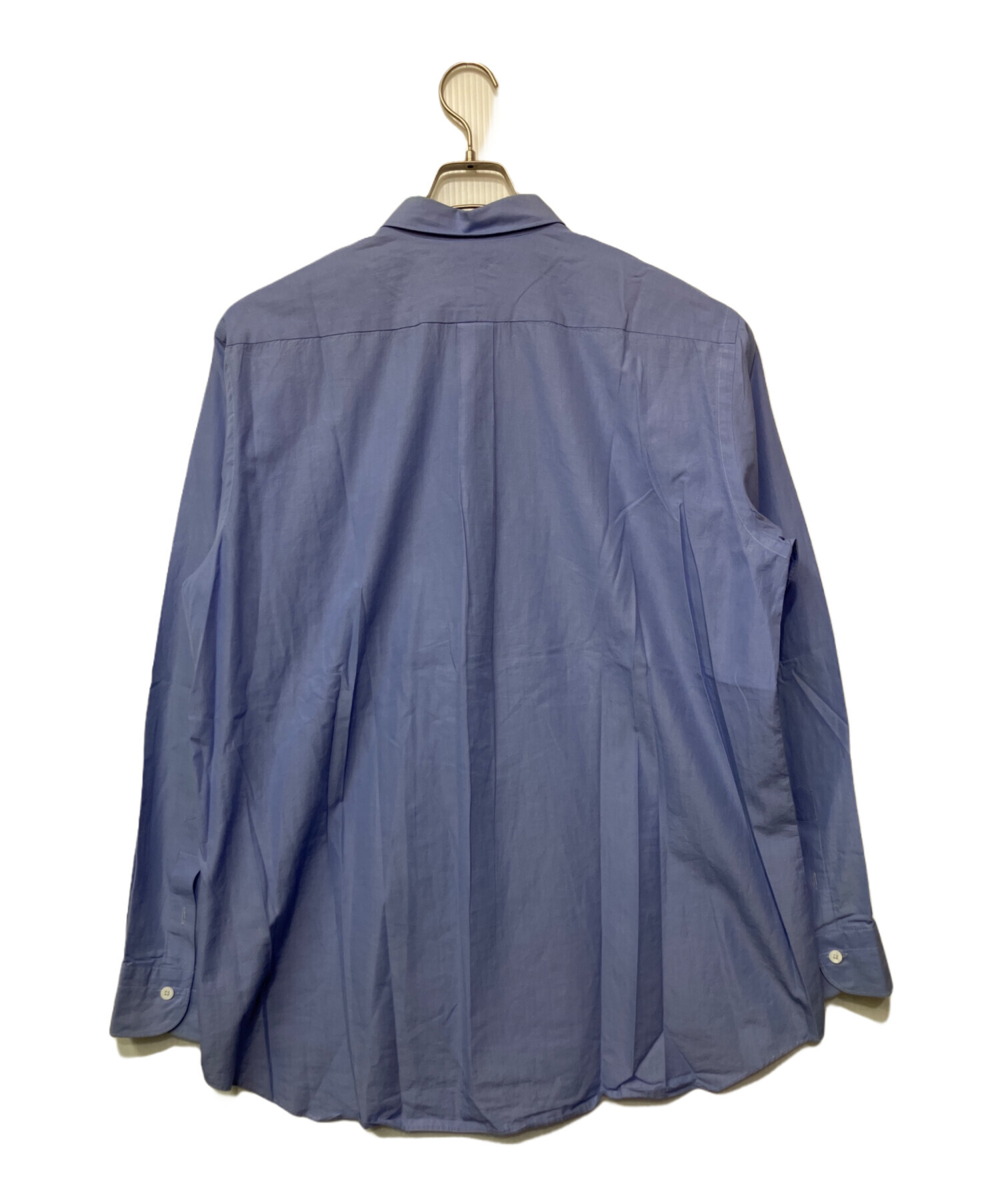 中古・古着通販】COMOLI (コモリ) 長袖シャツ ブルー サイズ:3