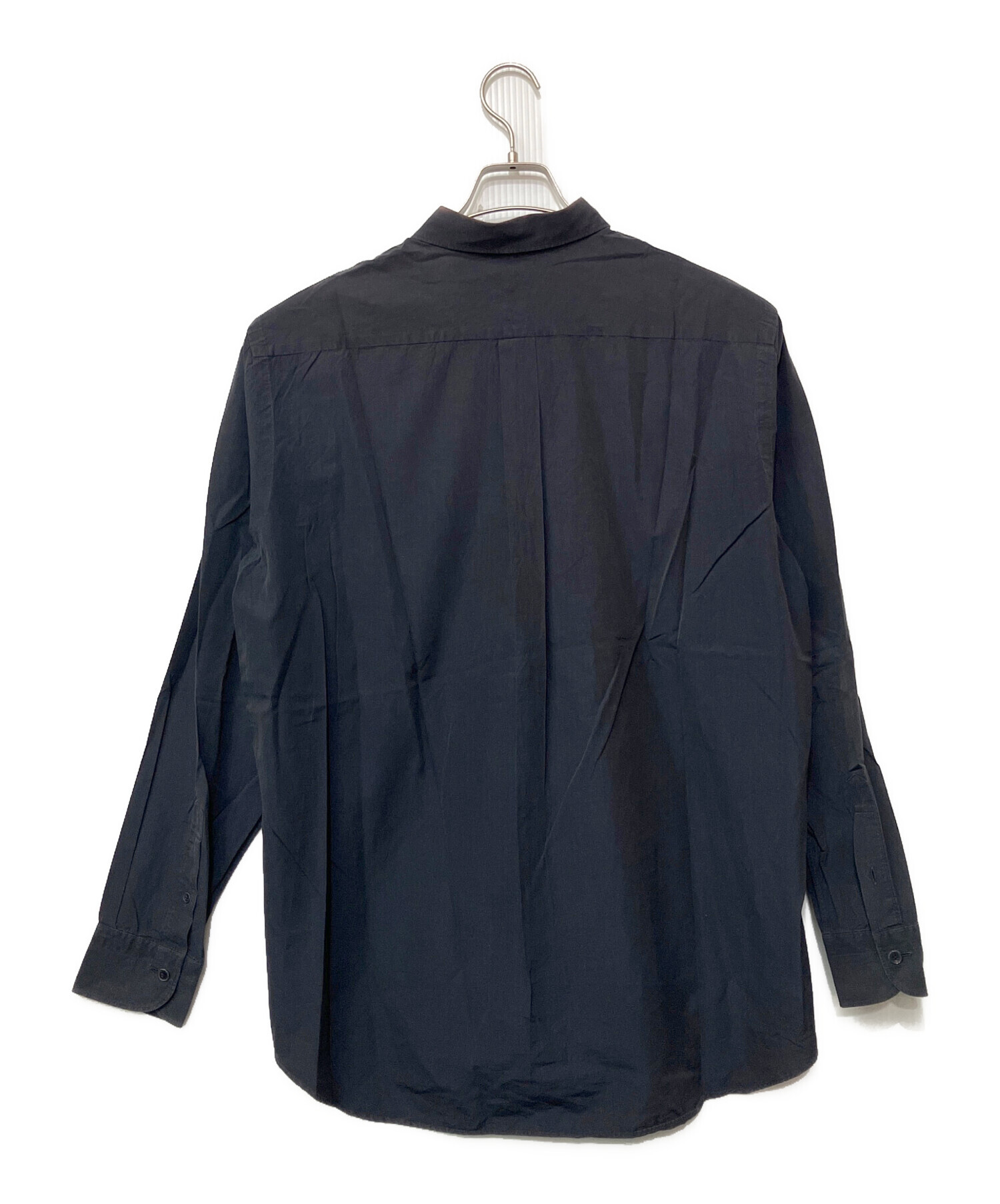 中古・古着通販】COMOLI (コモリ) 長袖シャツ ネイビー サイズ:2