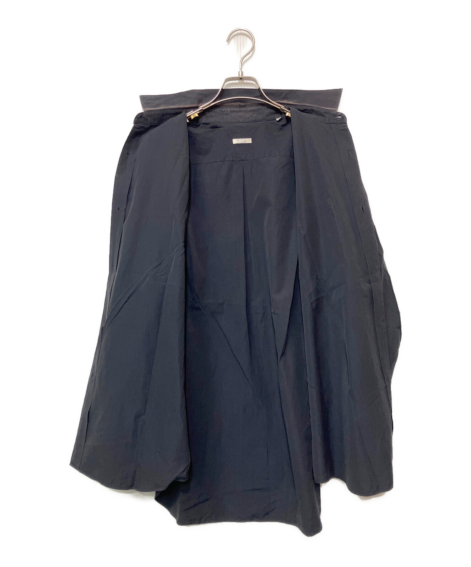 中古・古着通販】COMOLI (コモリ) 長袖シャツ ネイビー サイズ:2