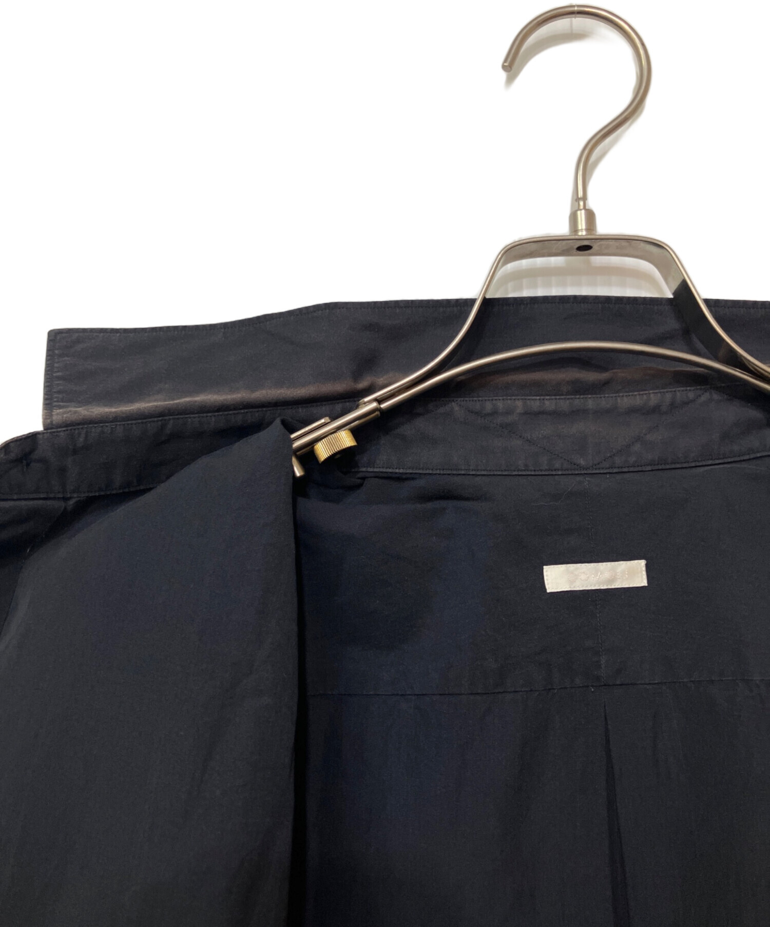 中古・古着通販】COMOLI (コモリ) 長袖シャツ ネイビー サイズ:2