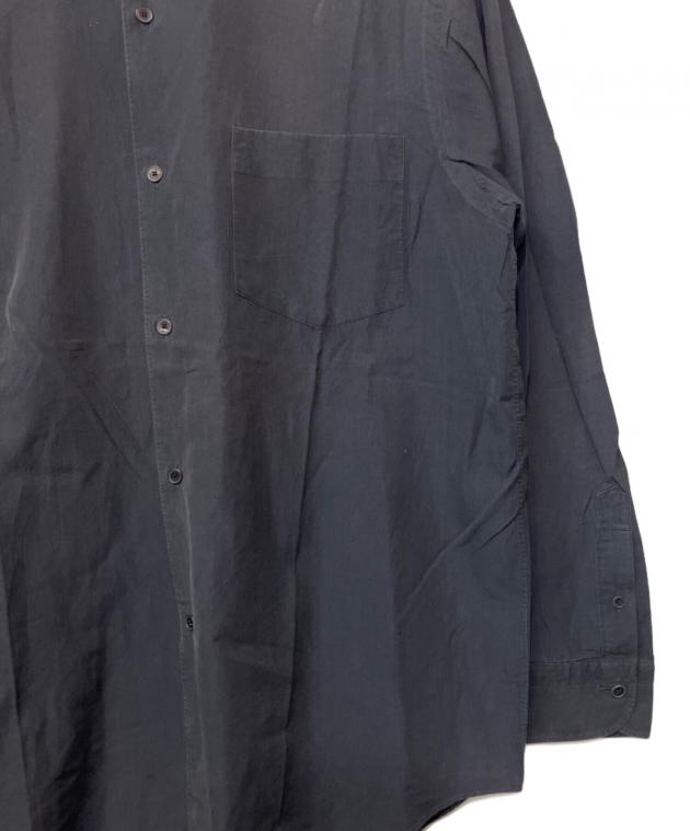 中古・古着通販】COMOLI (コモリ) 長袖シャツ ネイビー サイズ:2
