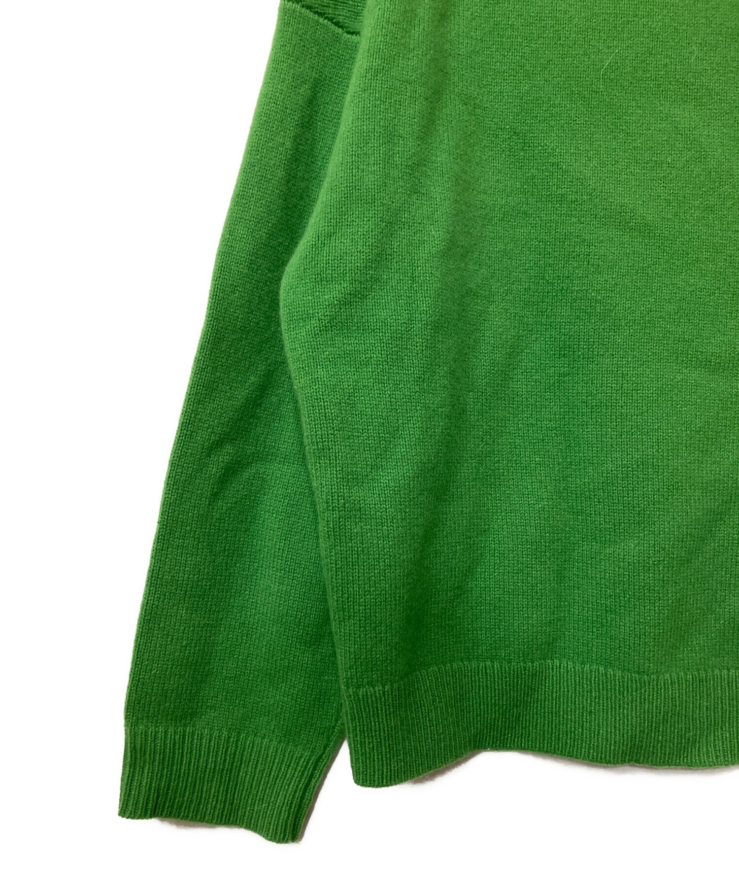 中古・古着通販】N!CE Shop (ナイスショップ) 厚手ニット グリーン