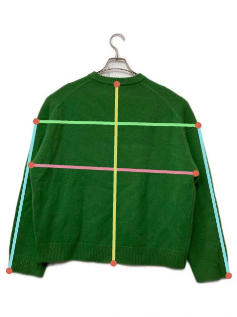中古・古着通販】N!CE Shop (ナイスショップ) 厚手ニット グリーン