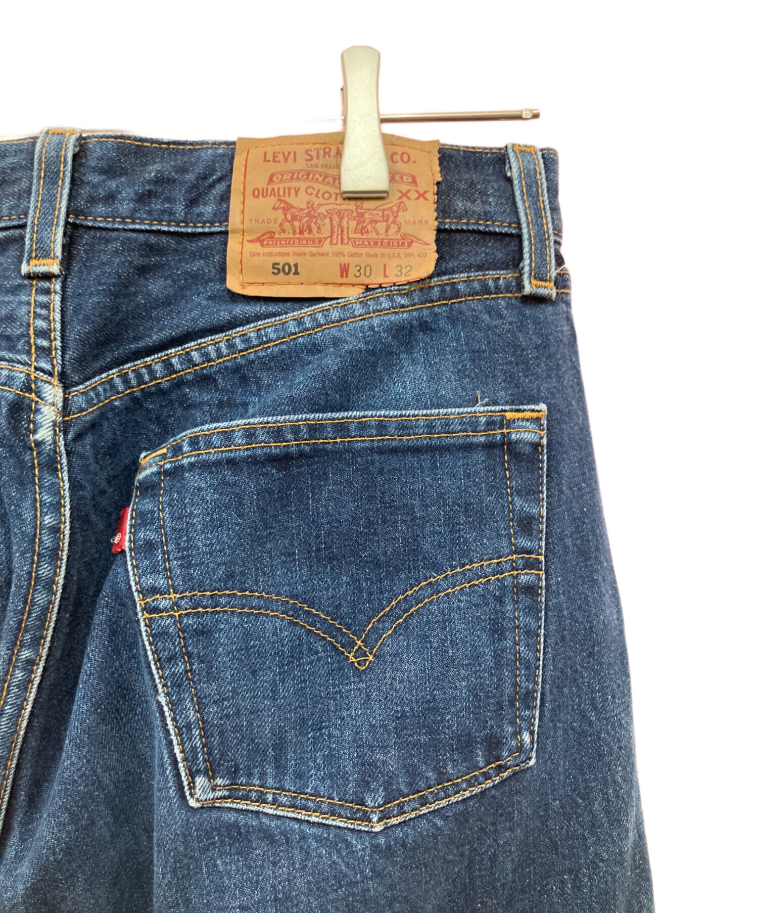 中古・古着通販】LEVI'S (リーバイス) デニムパンツ ブルー サイズ:W30