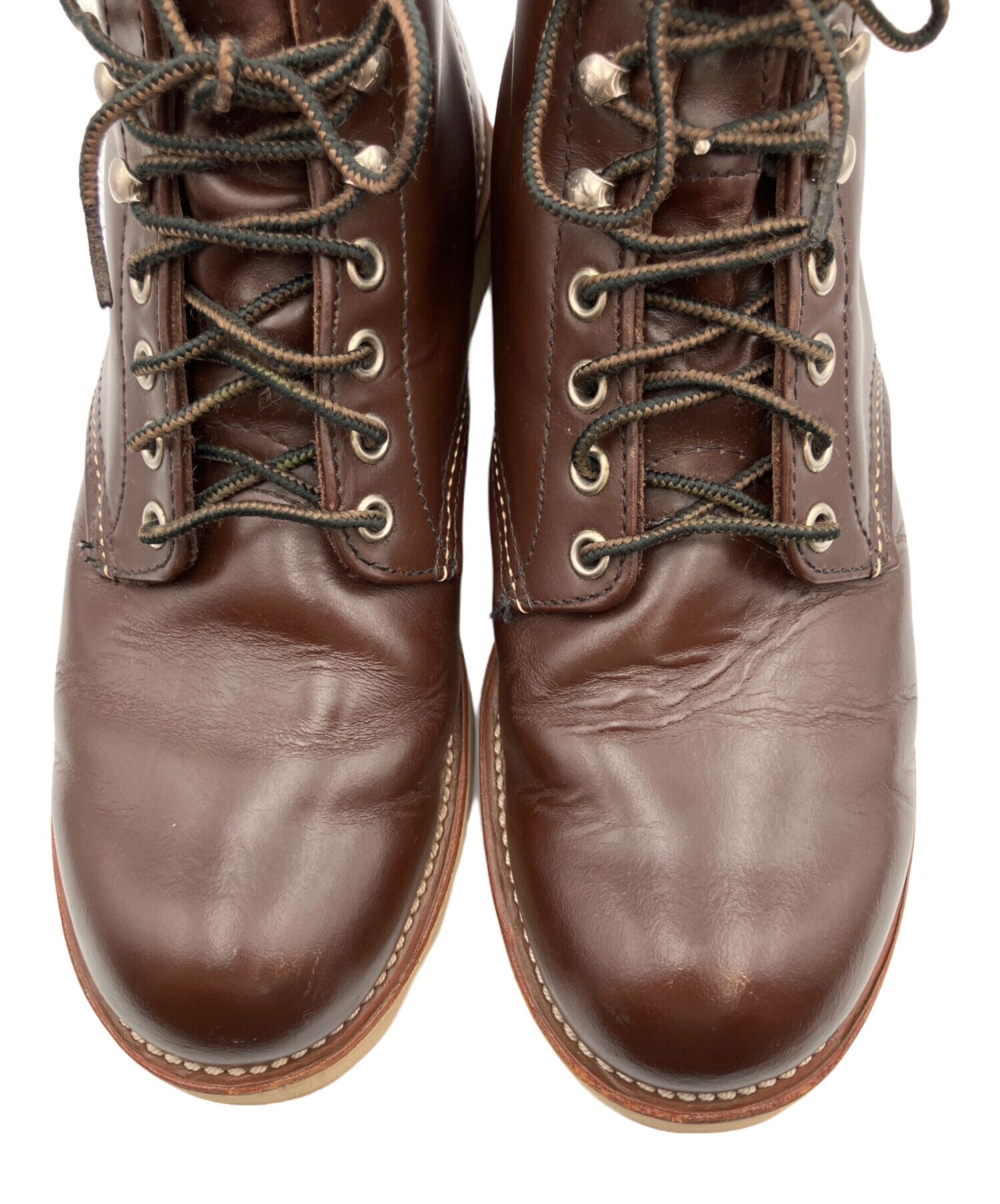 【未使用】RED WING SHOES ブラウン ワークブーツ　26cm 中古・古着通販】RED WING (レッドウィング) ワークブーツ ブラウン