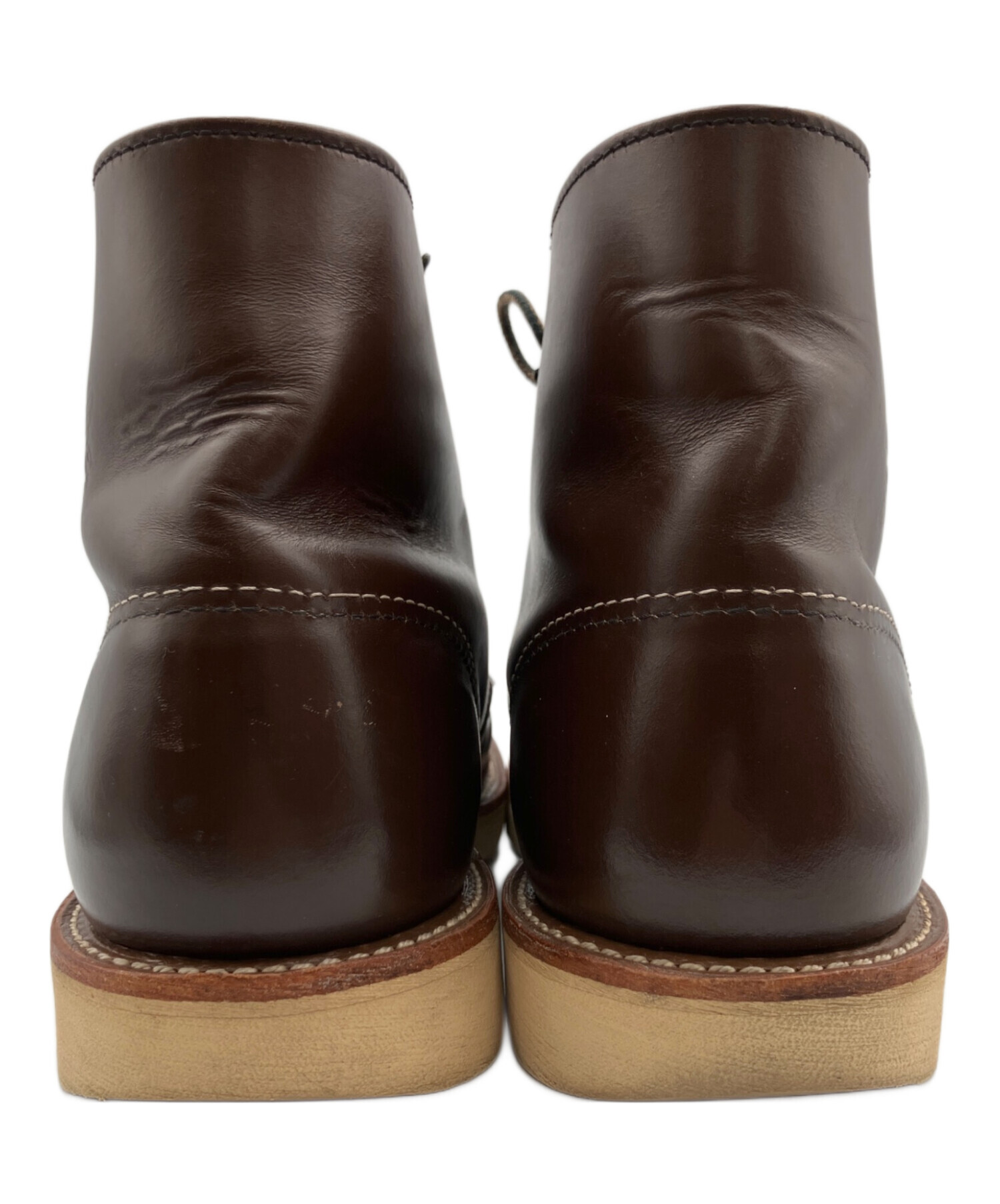 【未使用】RED WING SHOES ブラウン ワークブーツ　26cm 中古・古着通販】RED WING (レッドウィング) ワークブーツ ブラウン