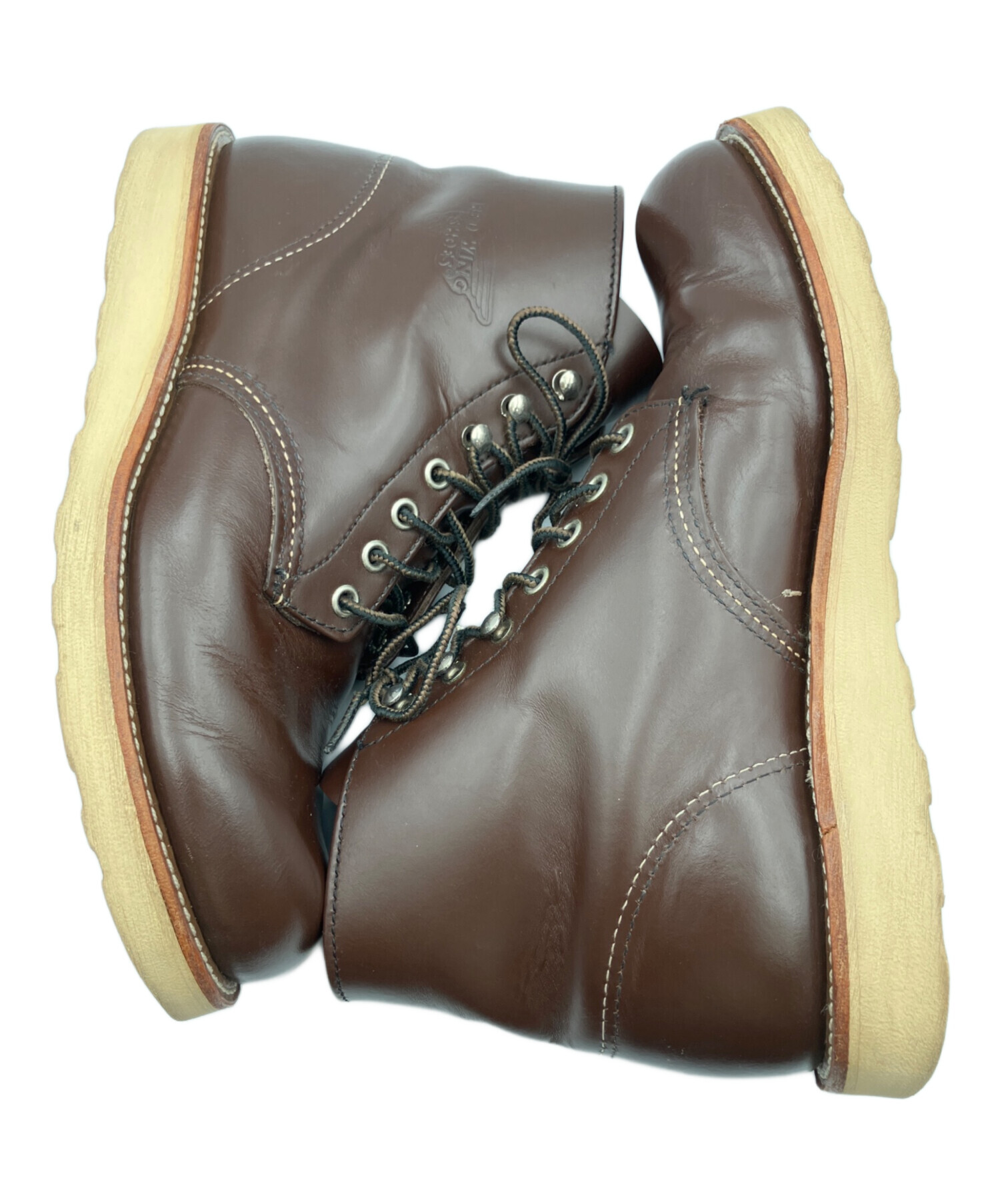 中古・古着通販】RED WING (レッドウィング) ワークブーツ ブラウン