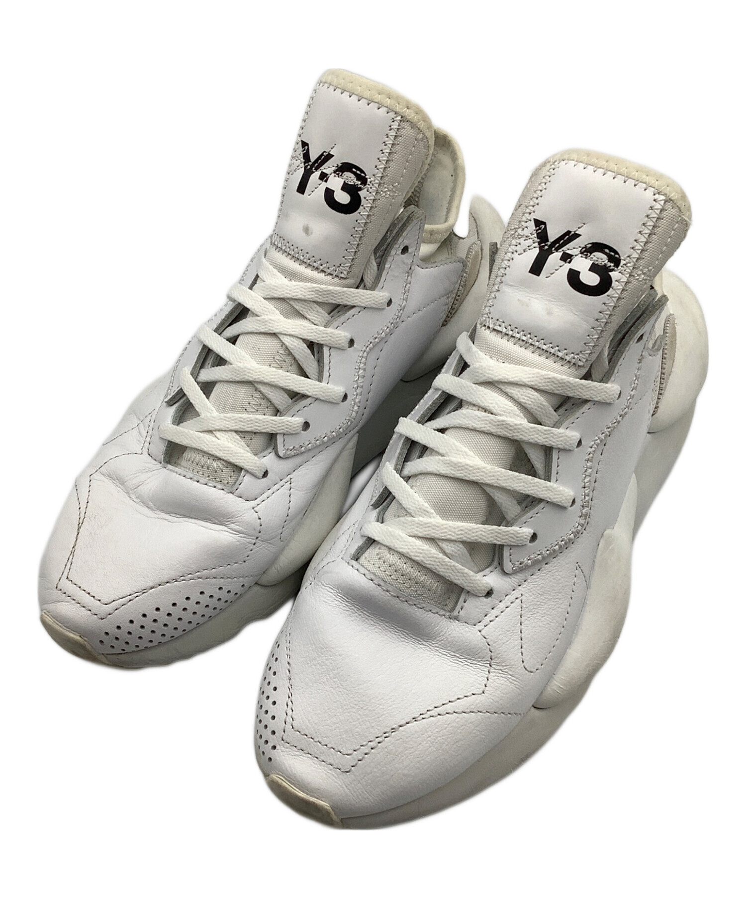 新品未使用Y-3 ホワイトスニーカー 中古・古着通販】Y-3 (ワイスリー) スニーカー ホワイト サイズ:26.5