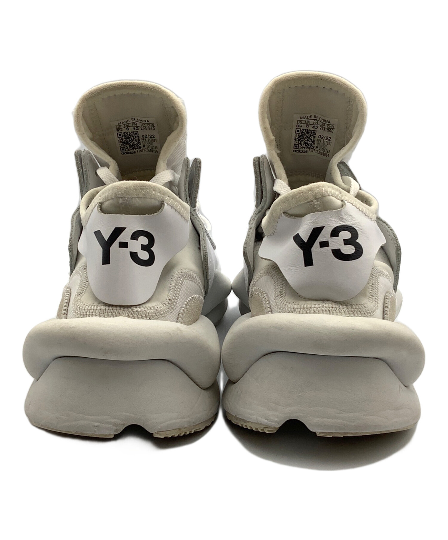 中古・古着通販】Y-3 (ワイスリー) スニーカー ホワイト サイズ:26.5