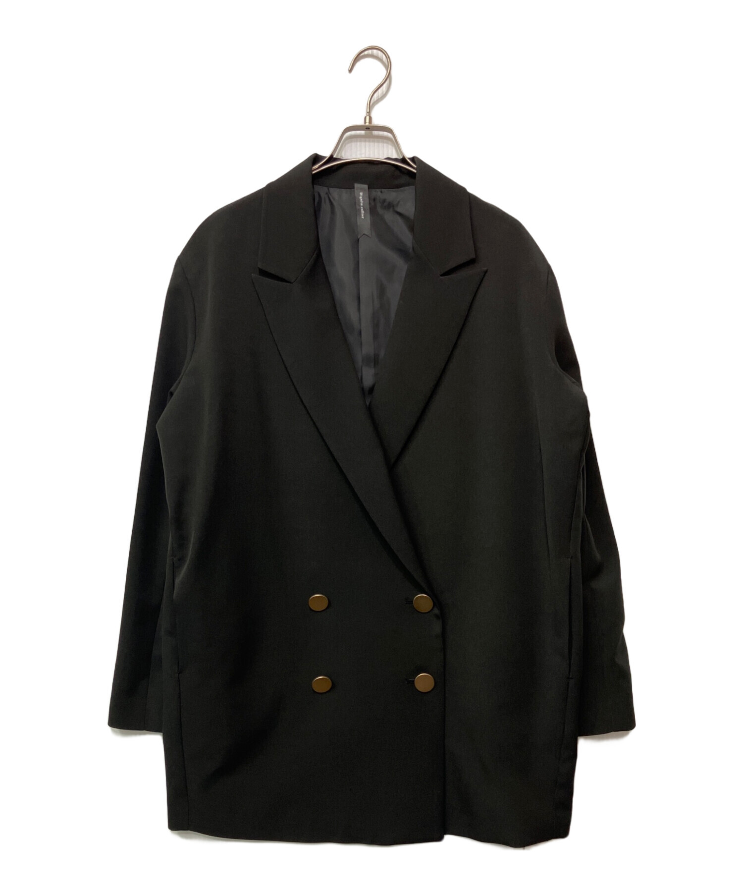 WAKA 　Dignite collierワイドスリーブダブルジャケット WAKA Dignite collierワイドスリーブダブルジャケット Dignite collier