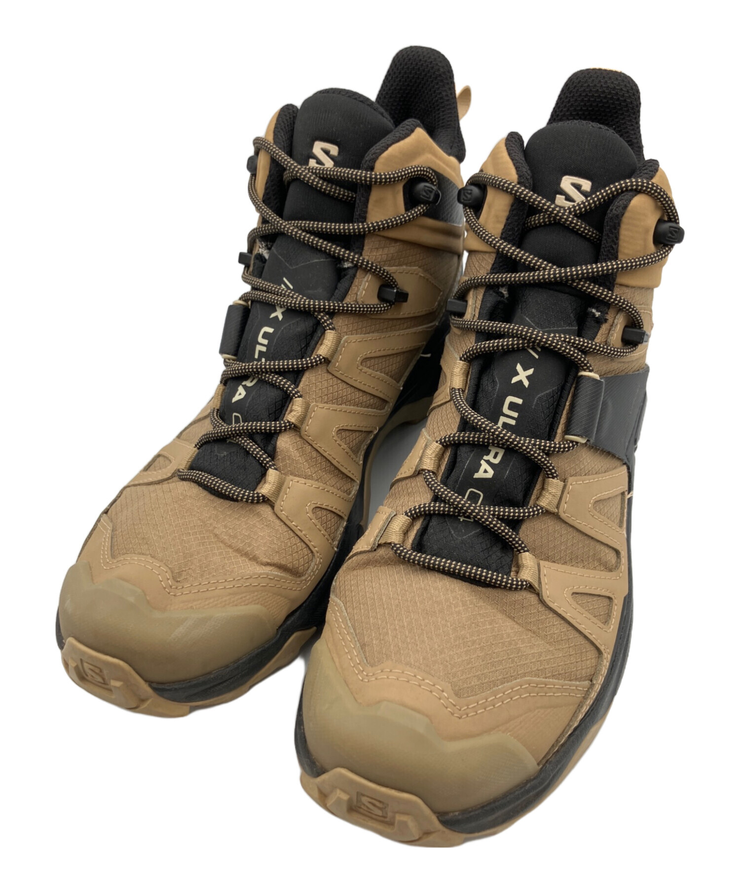 中古・古着通販】SALOMON (サロモン) トレッキングシューズ ベージュ 